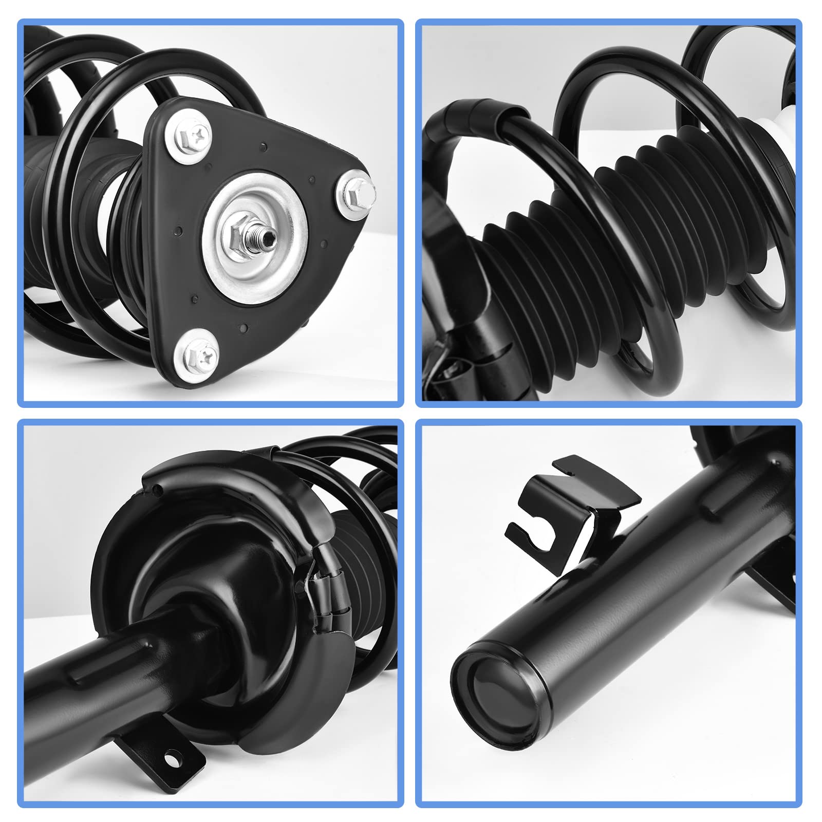 Yitamotor Front Complete Struts And Rear Shocks Quick Struts Compatible With 2004-2009 Mazda 3, 2006-2010 Mazda 5