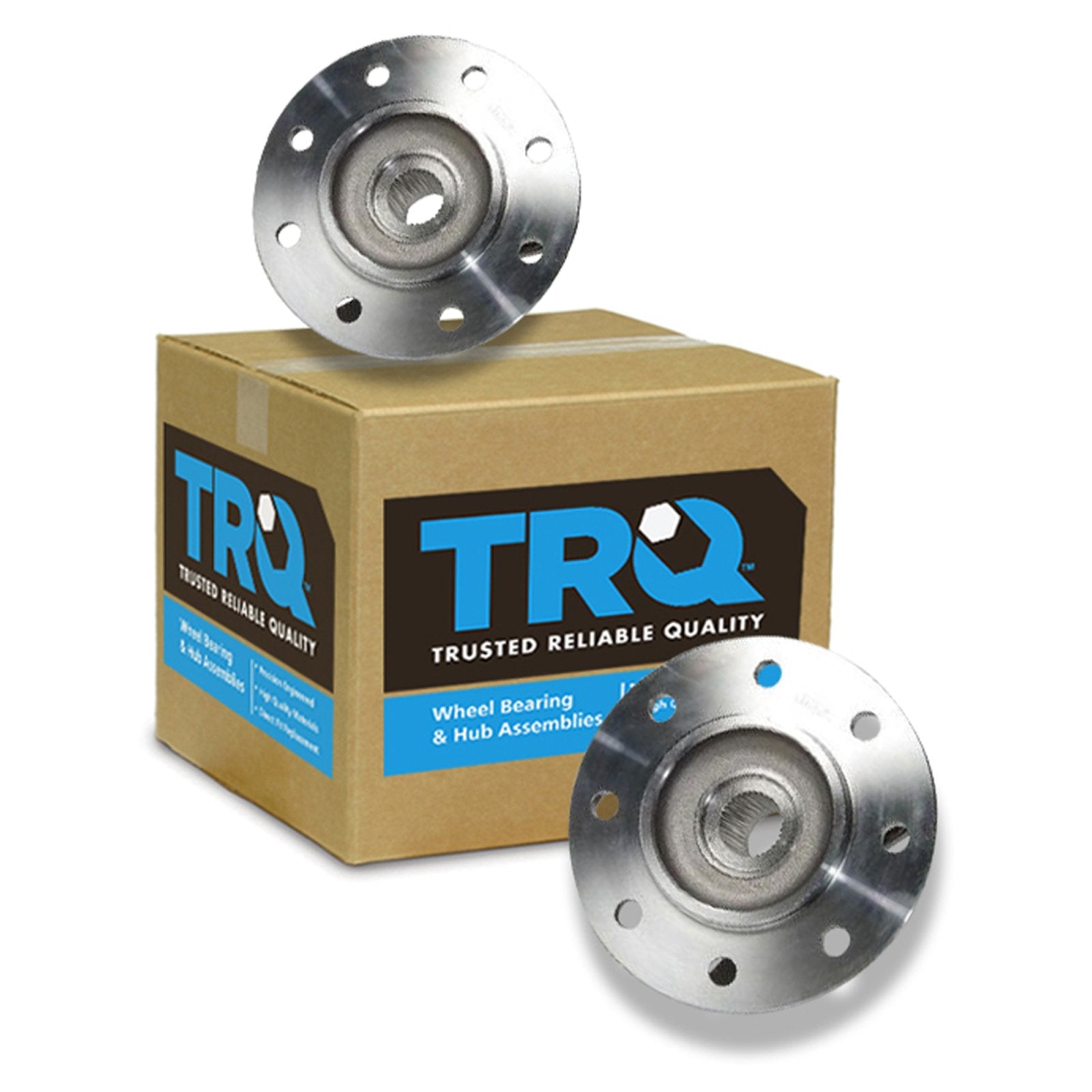 Trq Front Wheel Hub Bearings Assembly Set Compatible With 1988-1994 Chevrolet K2500 1992-1994 K2500 Suburban K3500 Gmc