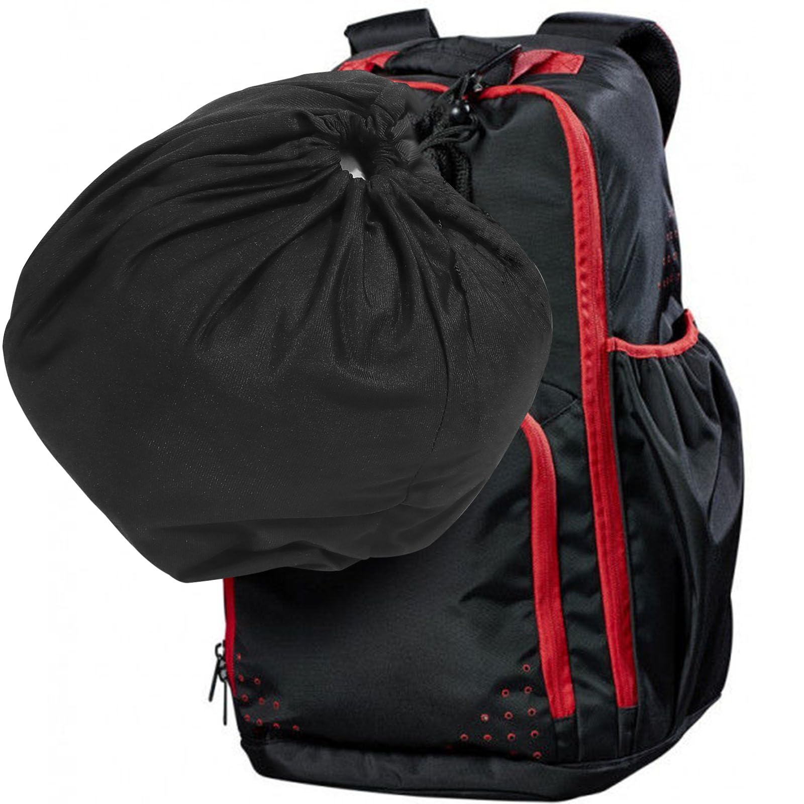 Helmet Protection Storage Bag, Large Capacity Light Weight Drawstring Bag For Riding Bicycle Travel Bags, Folding Sport Travel Bag