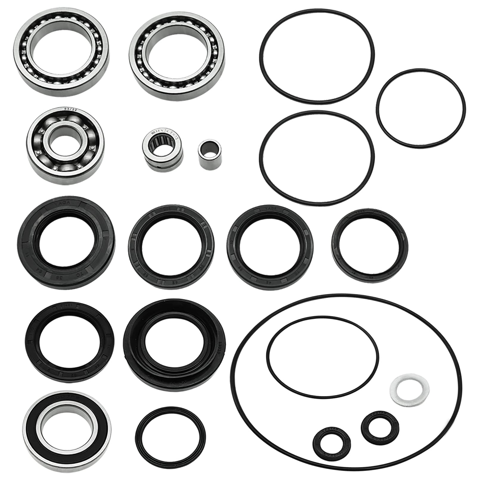 Rear Brake & Differential Bearings Seals Kit For Honda Fourtrax 300 Trx300 Trx300Fw 2X4 4X4 1988-2000
