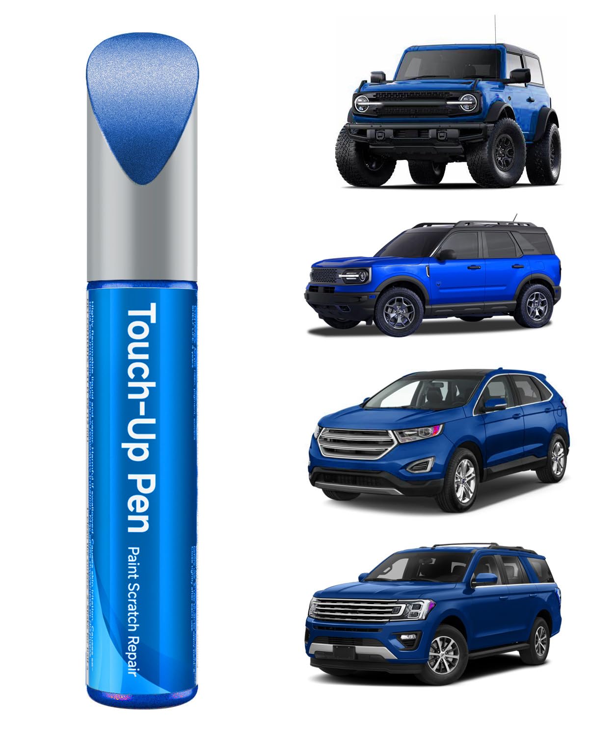 SZ Blue Flame Metallic Touch Up Paint Compatible with Ford Exact Match Touch Up Paint Car Scratch Repair