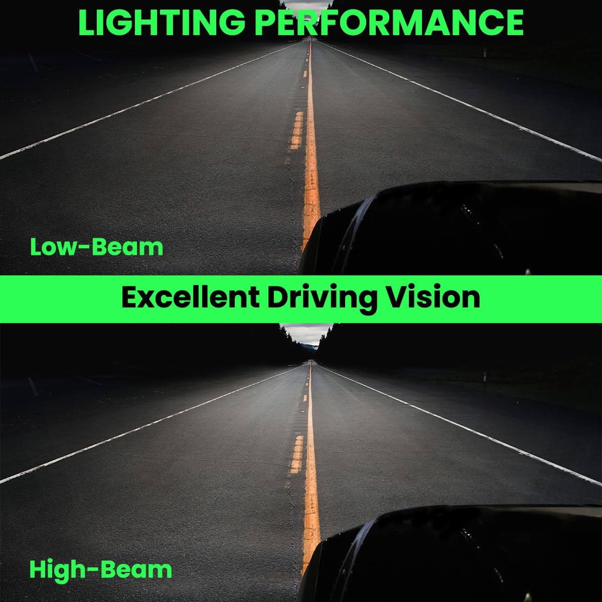 Spec-D Tuning Black Headlights Compatible 1997-2003 With Chevy Malibu, 2004-2005 Classic, 1997-1999 Oldsmobile Cutlass, L+R Pair Head Light Lamp Assembly