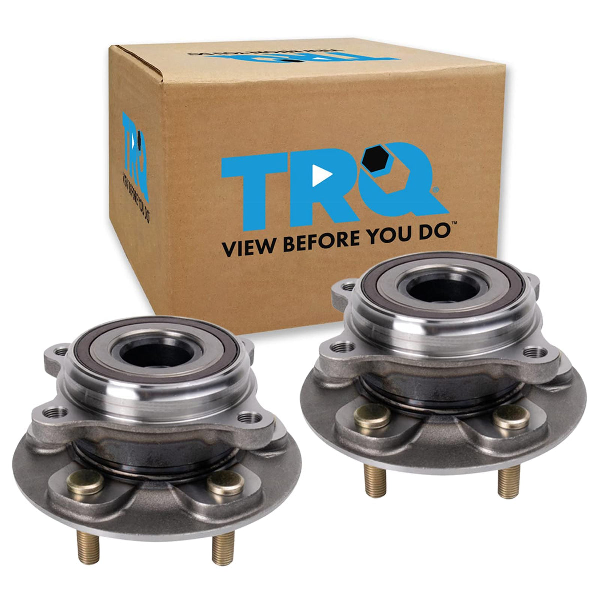 Trq Front Wheel Hub Bearings Assembly Set Compatible With 2019-2023 Lexus Es300H Es350 2016-2022 Rx350 2018-2022 Rx350L Rx450H R