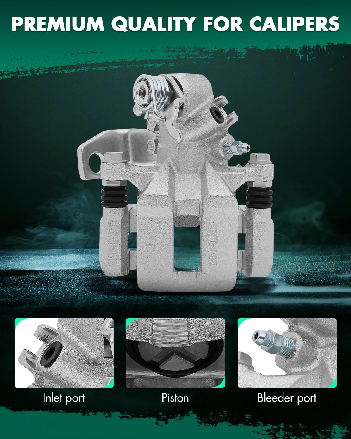 Scitoo Rear Right Brake Caliper With Bracket 19B3298 Compatible For Acura Csx 2006-2011 For Acura Ilx 2013-2018 For Honda Civic