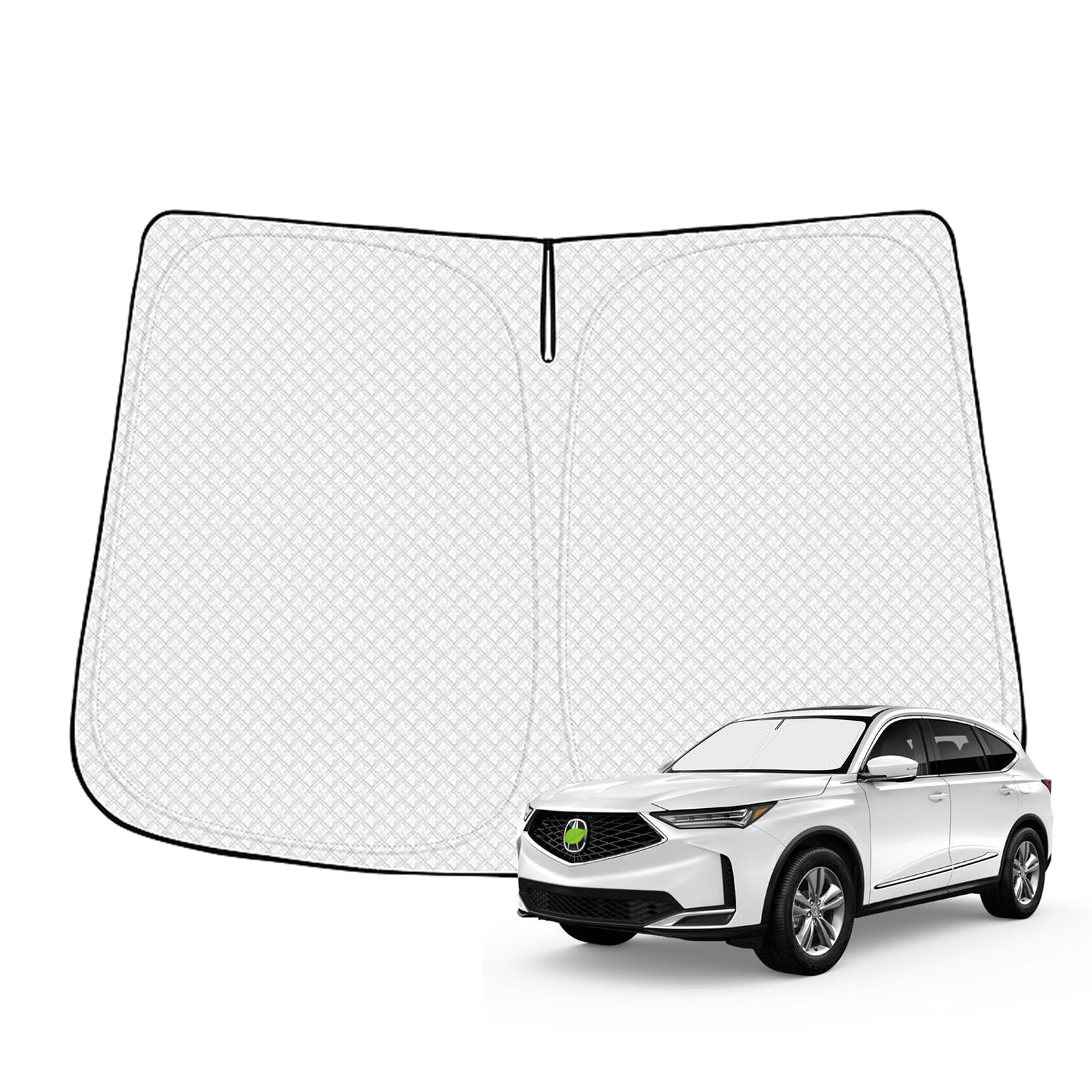 Canvcle Windshield Sun Shade For 2021-2025 Acura Mdx Accessories Thicken 6-Layer Front Window Sunshade Cover Sun Visor Protector
