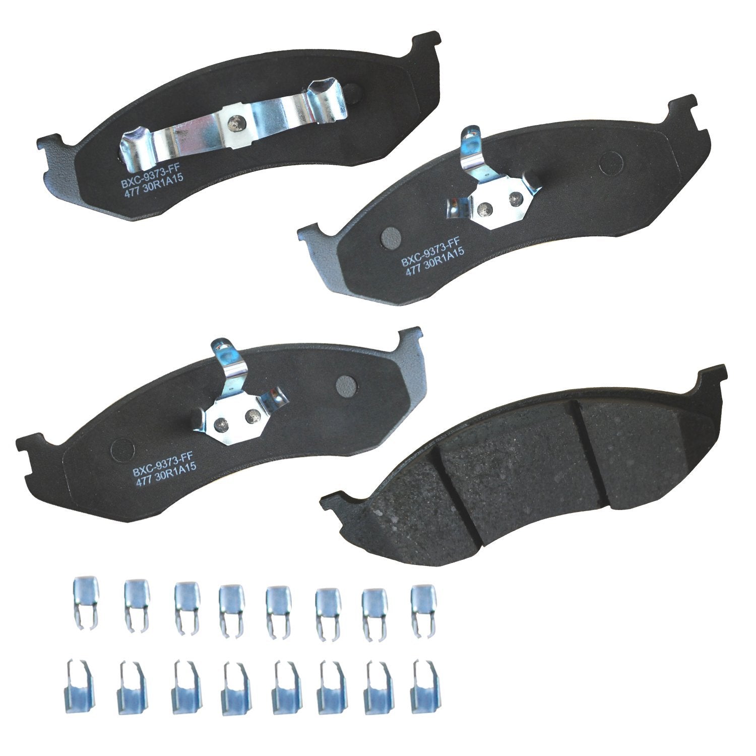Bendix Premium Sbc477 Ceramic Front Brake Pads For Jeep Cherokee 2001-1990, Comanche 1992-1990, Grand Cherokee 1998-1993, Tj 200