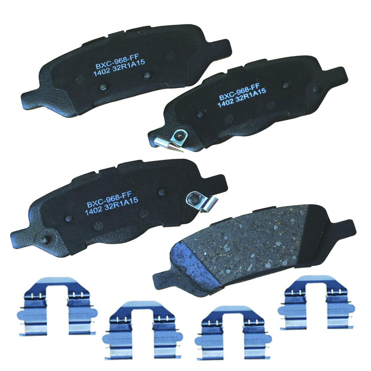 Bendix Premium Sbc1402 Ceramic Rear Brake Pads For Toyota Venza 2016-2009