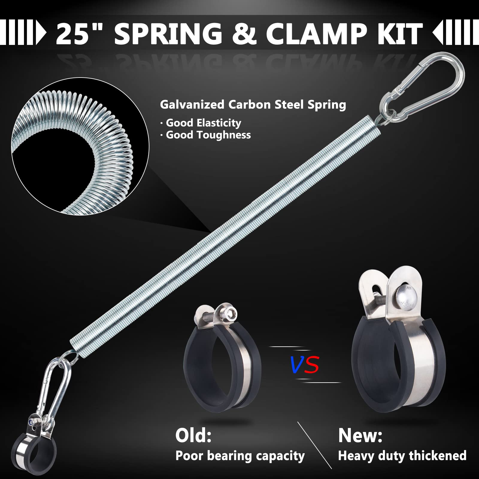 CheeMuii Semi Truck Air Lines Kit 12 FT 3 in 1 ABS Power Air Line Air Hoses with Gladhands and Tender Spring Kit for Semi Truck