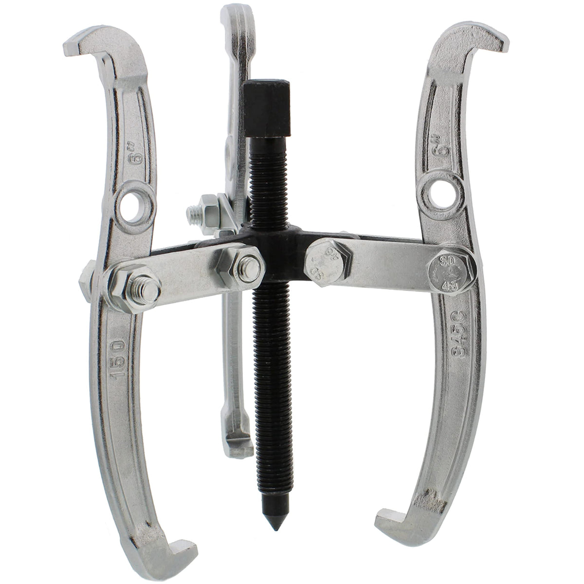 Abn 6In 3-Jaw Gear Puller - Gear Removal Tool For Slide Gears, Pulley, And Flywheel