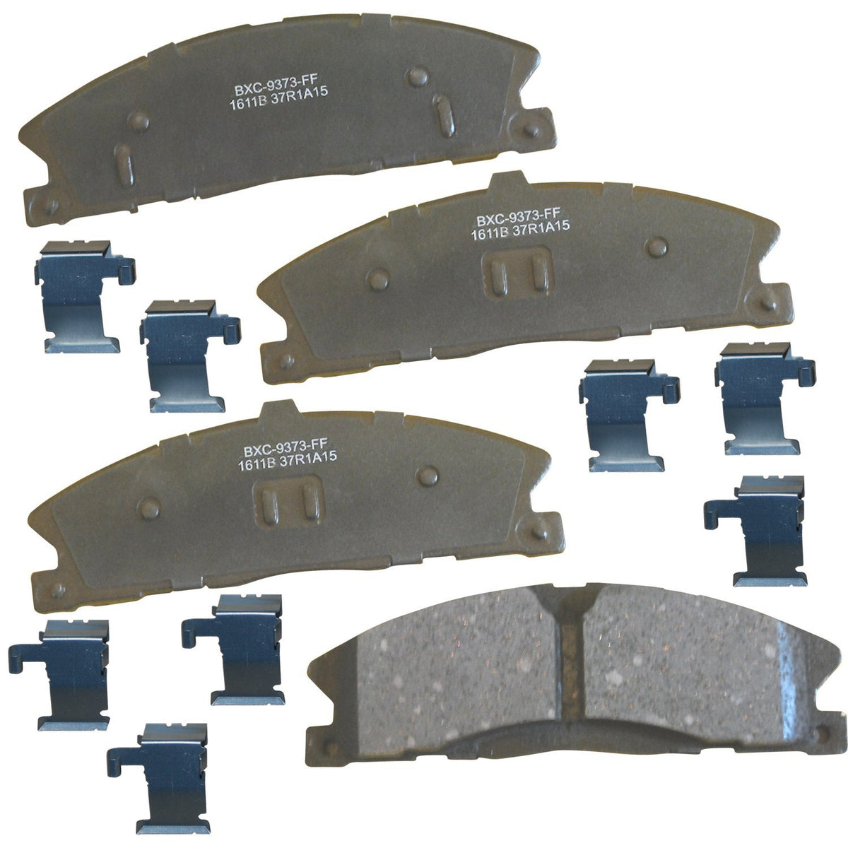Bendix Premium Sbc1611B Ceramic Front Brake Pads For Ford Flex 2015-2013, Police Interceptor Sedan 2017-2013, Police Interceptor