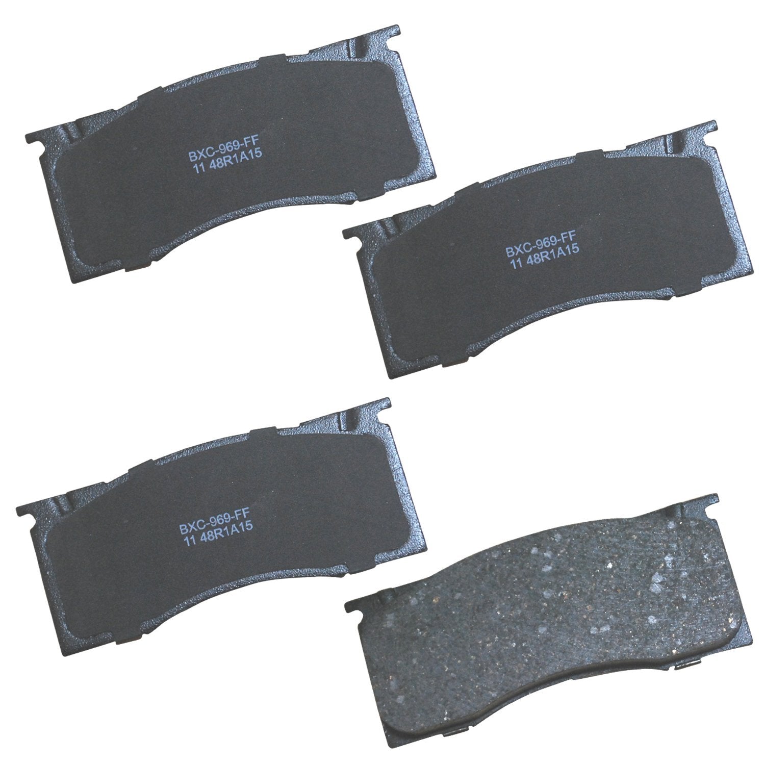 Bendix Premium Sbc11 Ceramic Front Brake Pads For Select Models Dodge Dart,Ford Fairlane,Falcon,Sedan Delivery,Mustang,Ranchero,