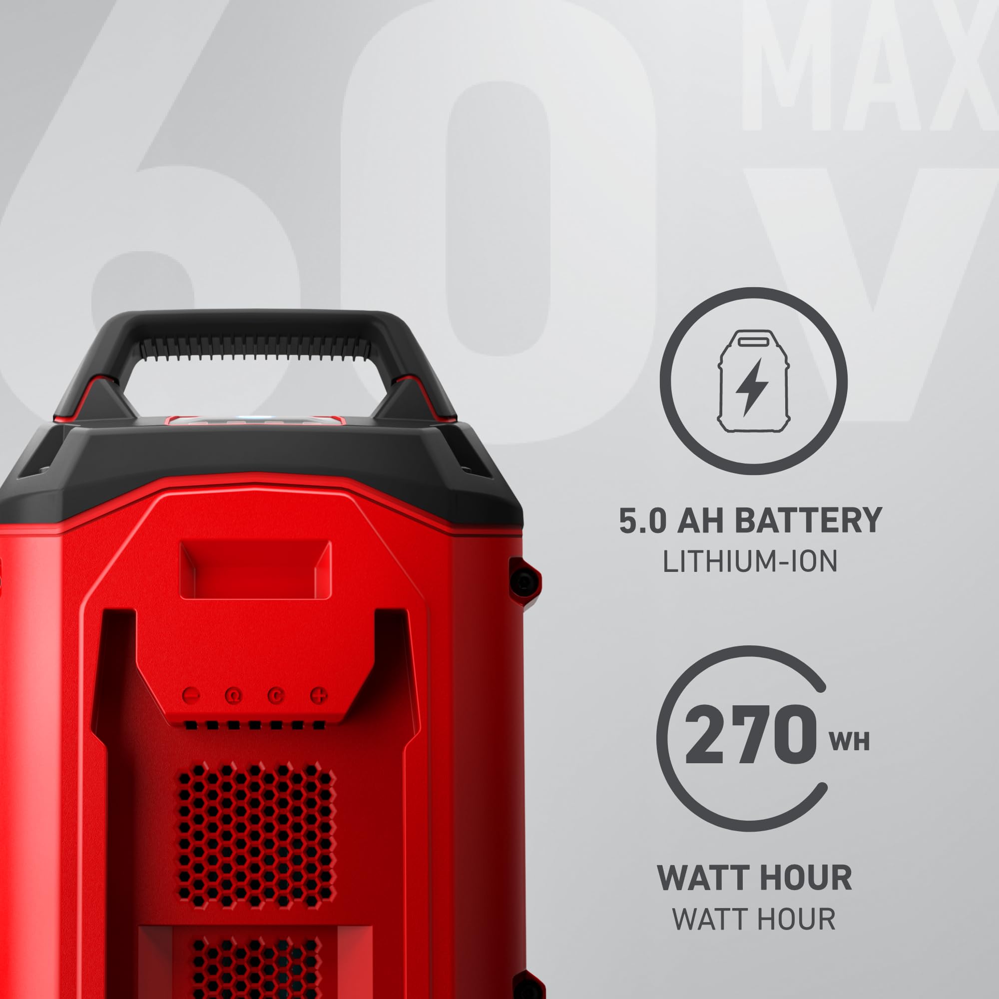 Toro 60V MAX* Flex-Force 5.0Ah Lithium-Ion Battery