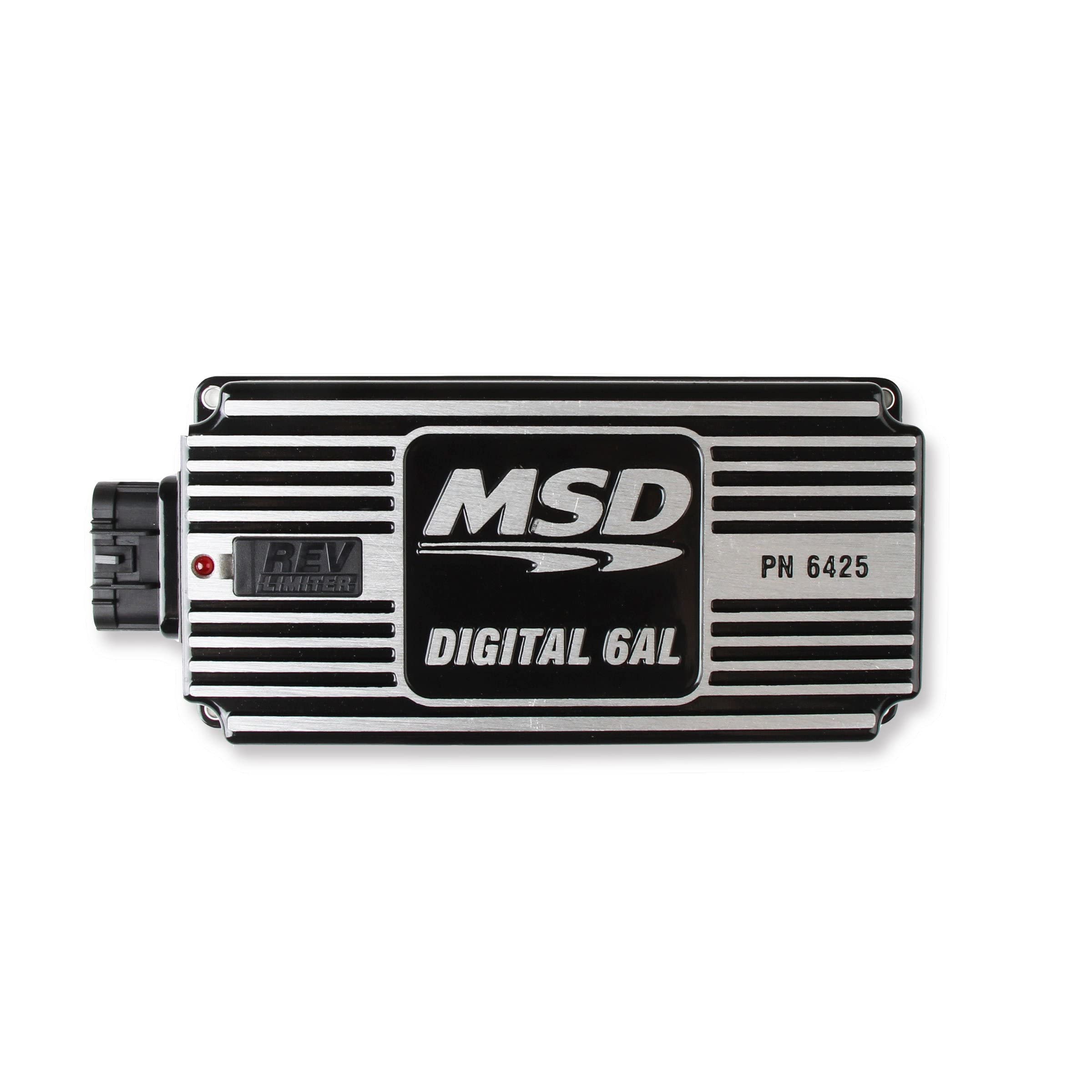 Msd 64253 Black, 6Al, Digital Ignition W/Rev Control - Black
