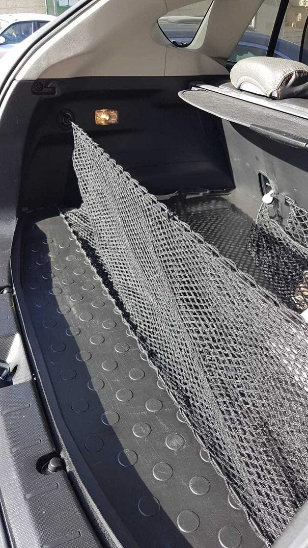 Envelope Style Automotive Elastic Trunk Mesh Cargo Net Accessories For Subaru Impreza 2017 - 2024 & Crosstrek 2018 - 2024 - Prem