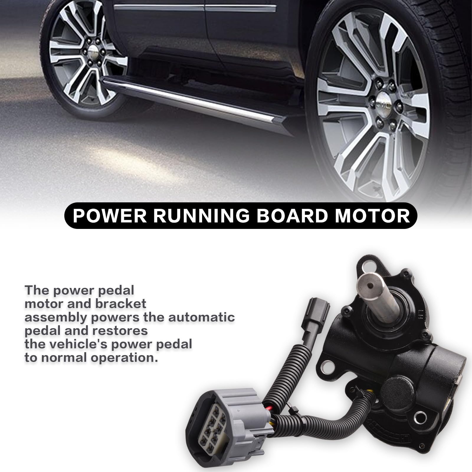 Predep Front Right Passenger Side Power Running Board Motor Compatible For Cadillac Escalade Chevrolet Suburban Tahoe Gmc Yukon 2015-2020 Step Board Motor