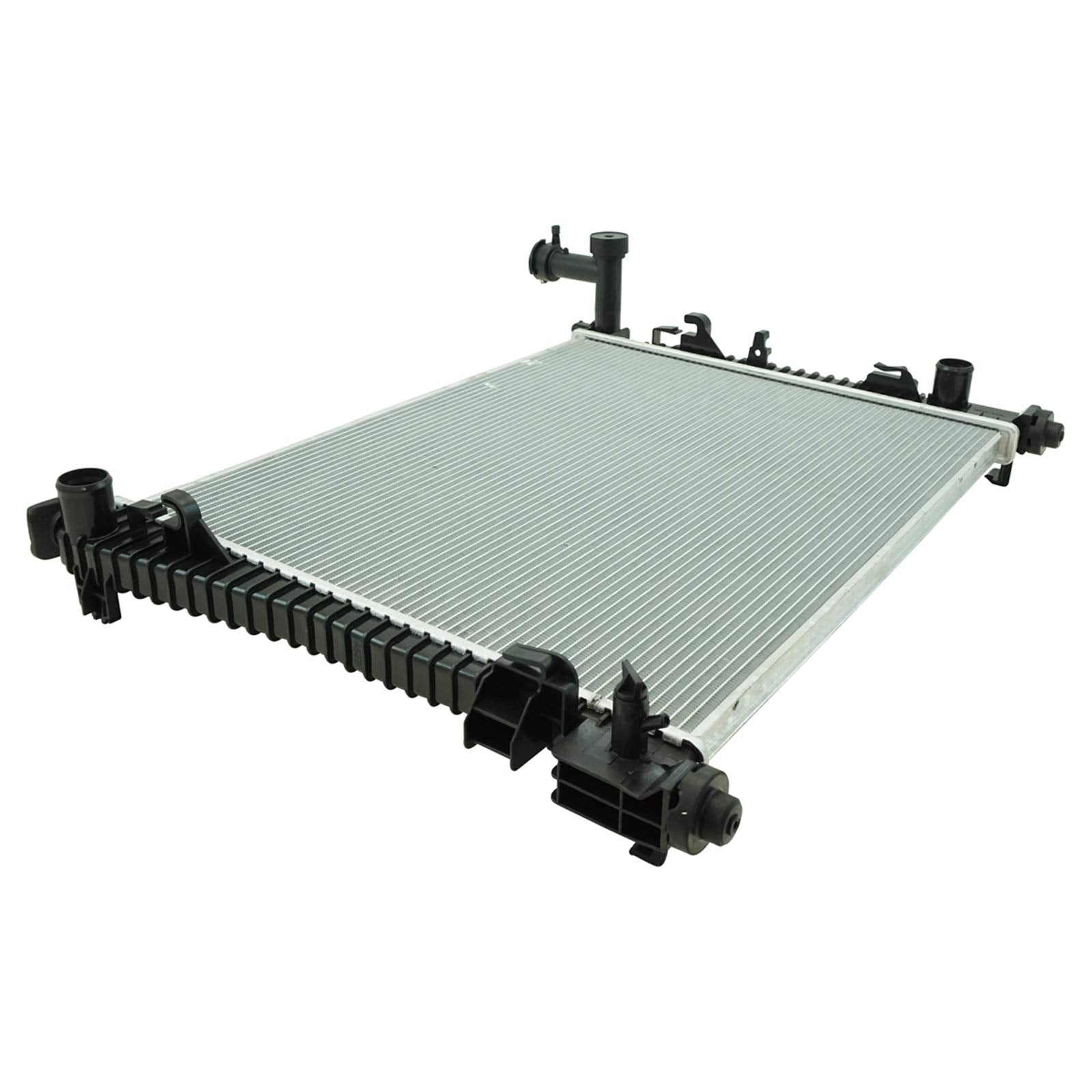 Trq Radiator Assembly Aluminum Core Compatible With 11-21 Dodge Durango Jeep Grand Cherokee Ch3010356 Ch3010357 Cu13200