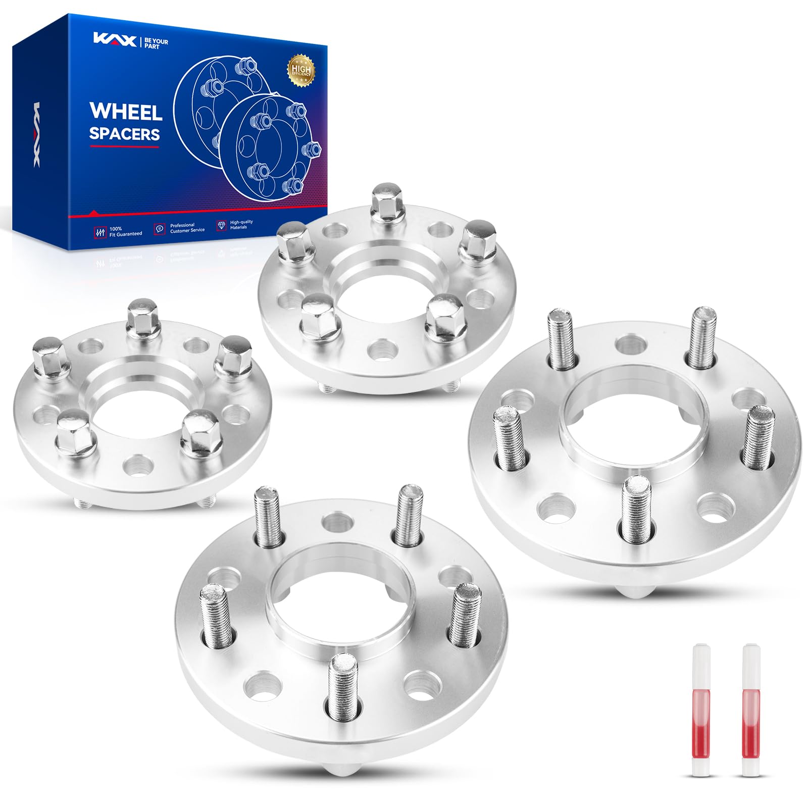 Kax 5X112 Wheel Spacers,15Mm +20Mm 5 Lug Hub Centric Wheel Spacers Fit For Ml350, Sl500, Slk230, Slk350, Slk320, Slk280, R350, M