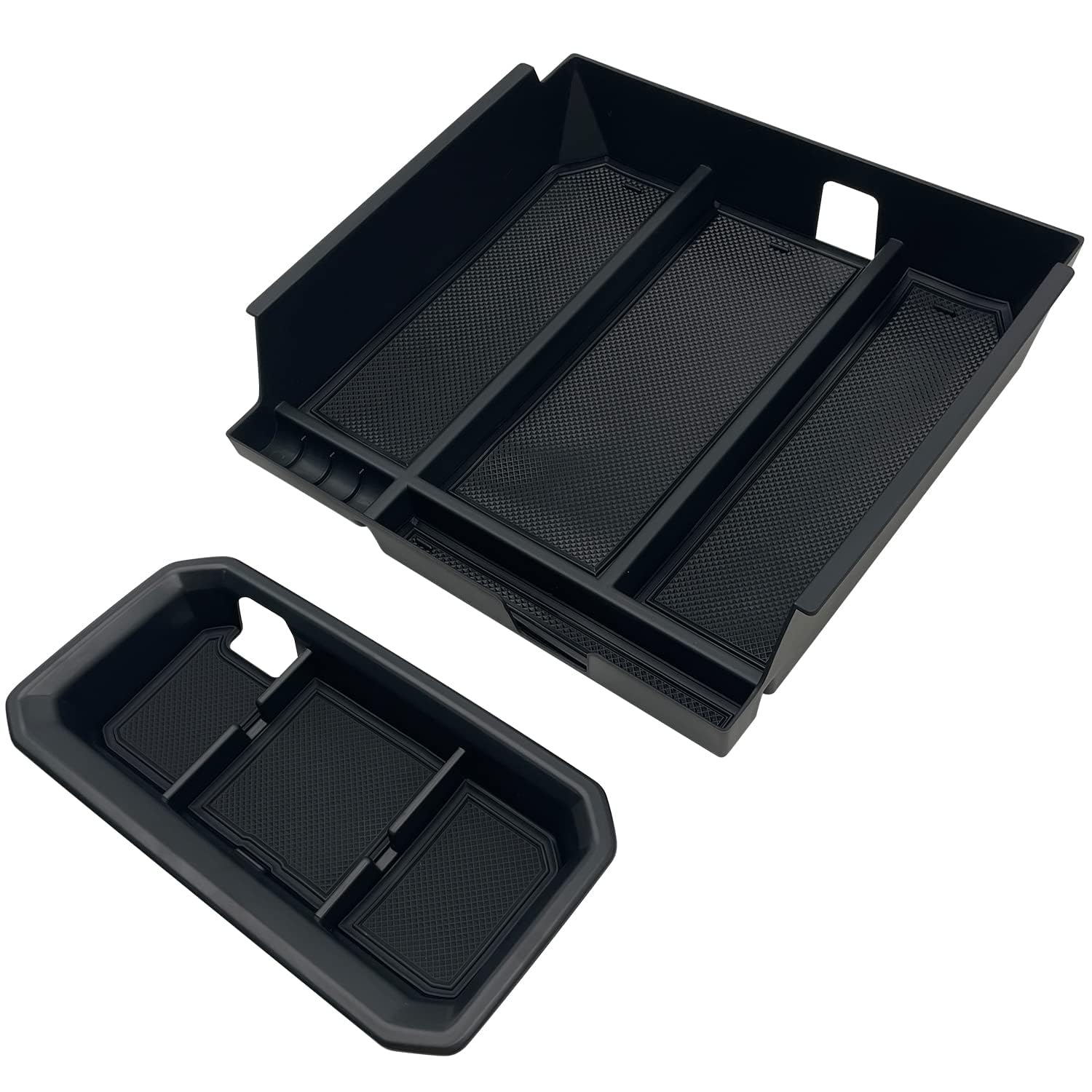 Jojomark Compatible With Toyota Tundra Accessories Center Console Tray Organizer For Tundra 2022 2023 2024 2025 Insert Abs Armre