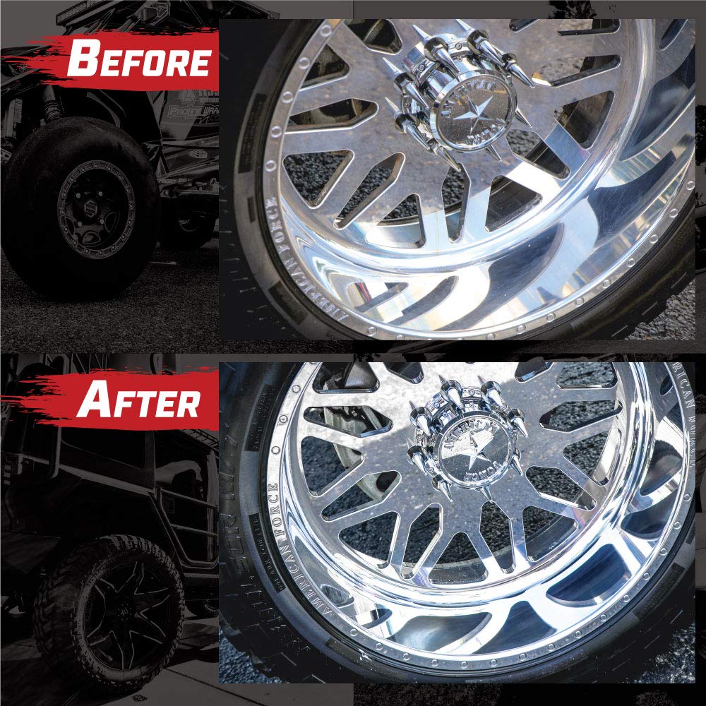 Renegade Products Rebel Pipe Dream 12 oz Chrome Polish Conditioner & Cleaner for Pipes, Stacks, Exhaust - Shine & Protect