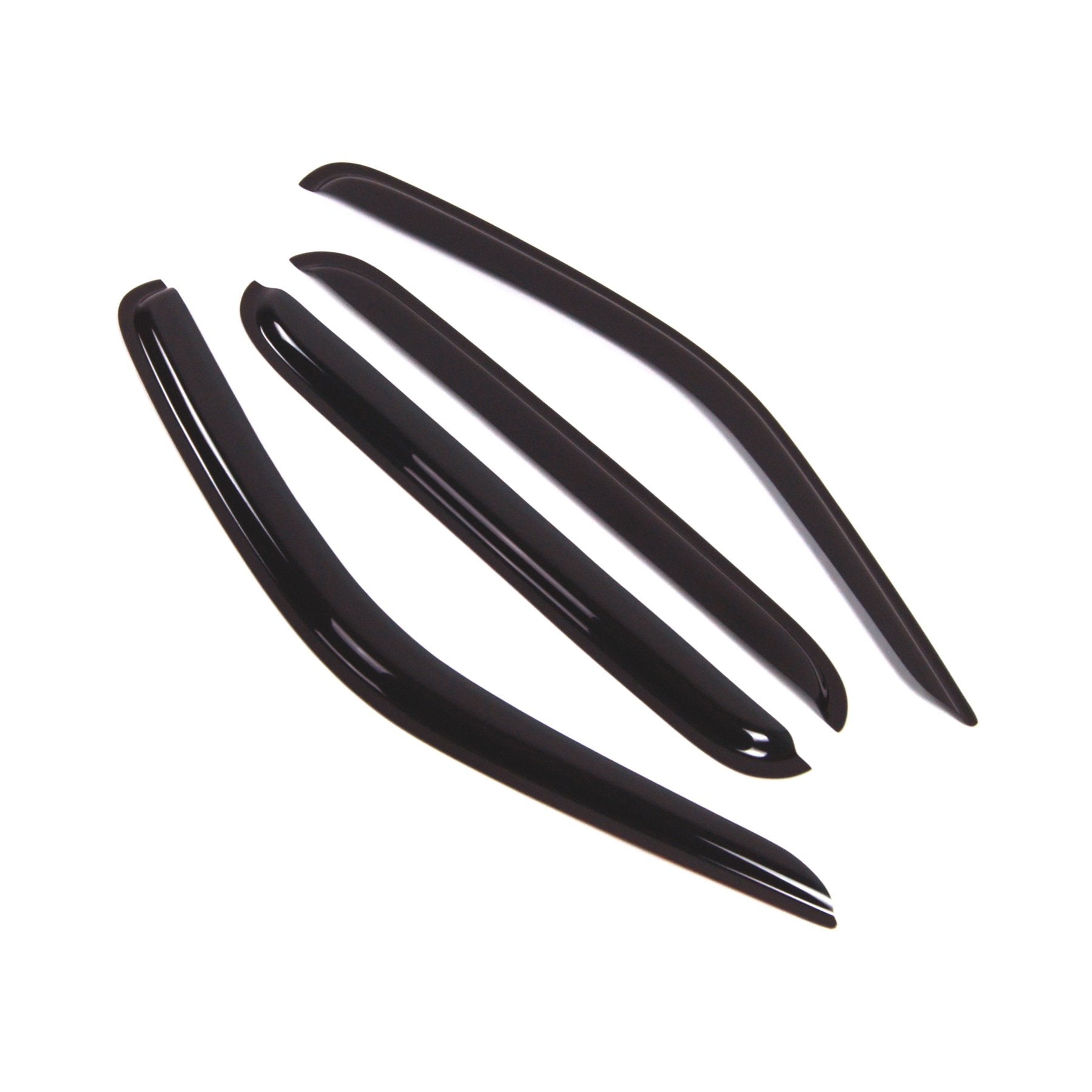 Car Window Rain Guard | Outside Mount Visors Auto Side Window Deflectors | Windows Visor Rain Shields Compatible With 2002-2007