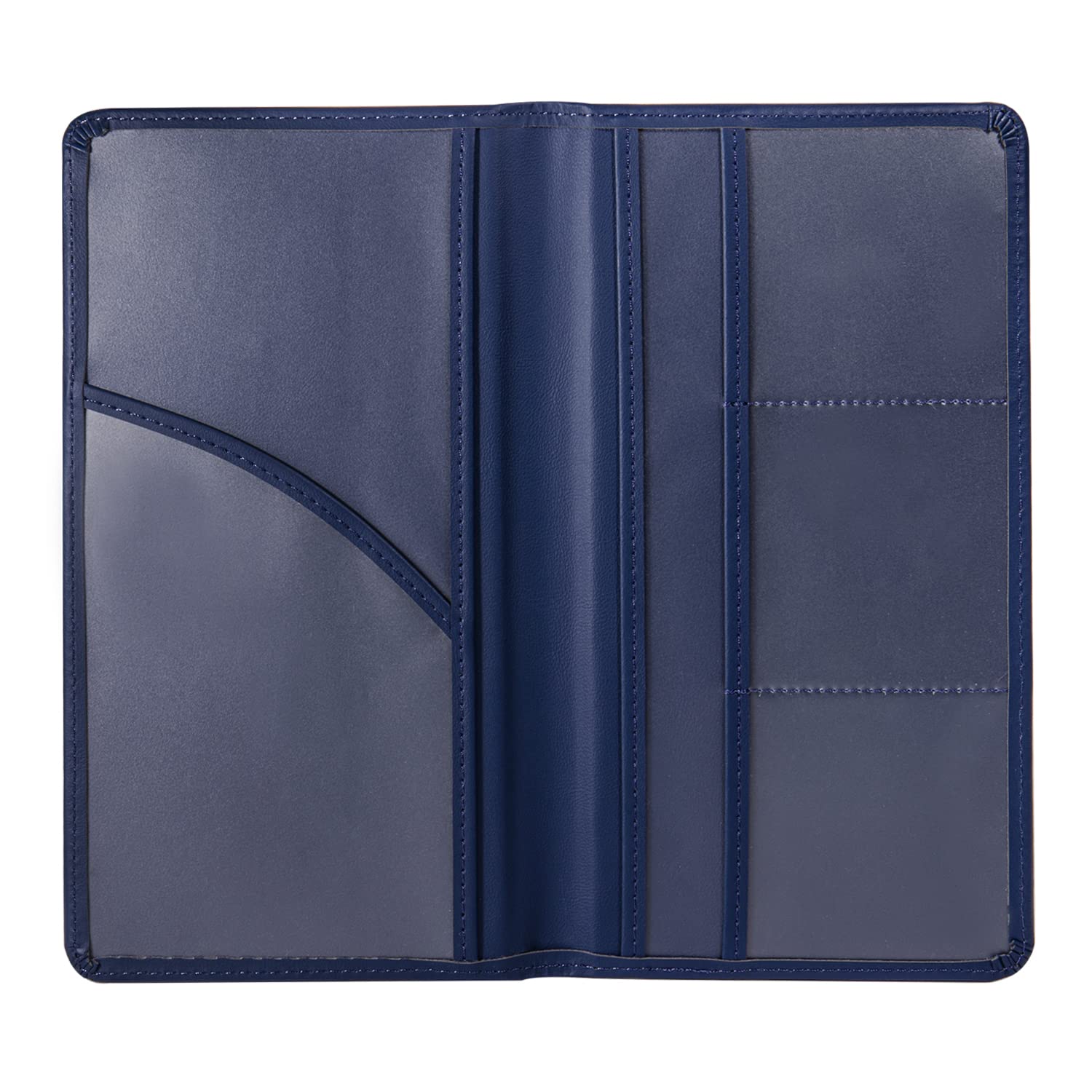 Dalueery.H Card Holders For Women & Men - Car & Insurance Essentials (Pink, Blue)