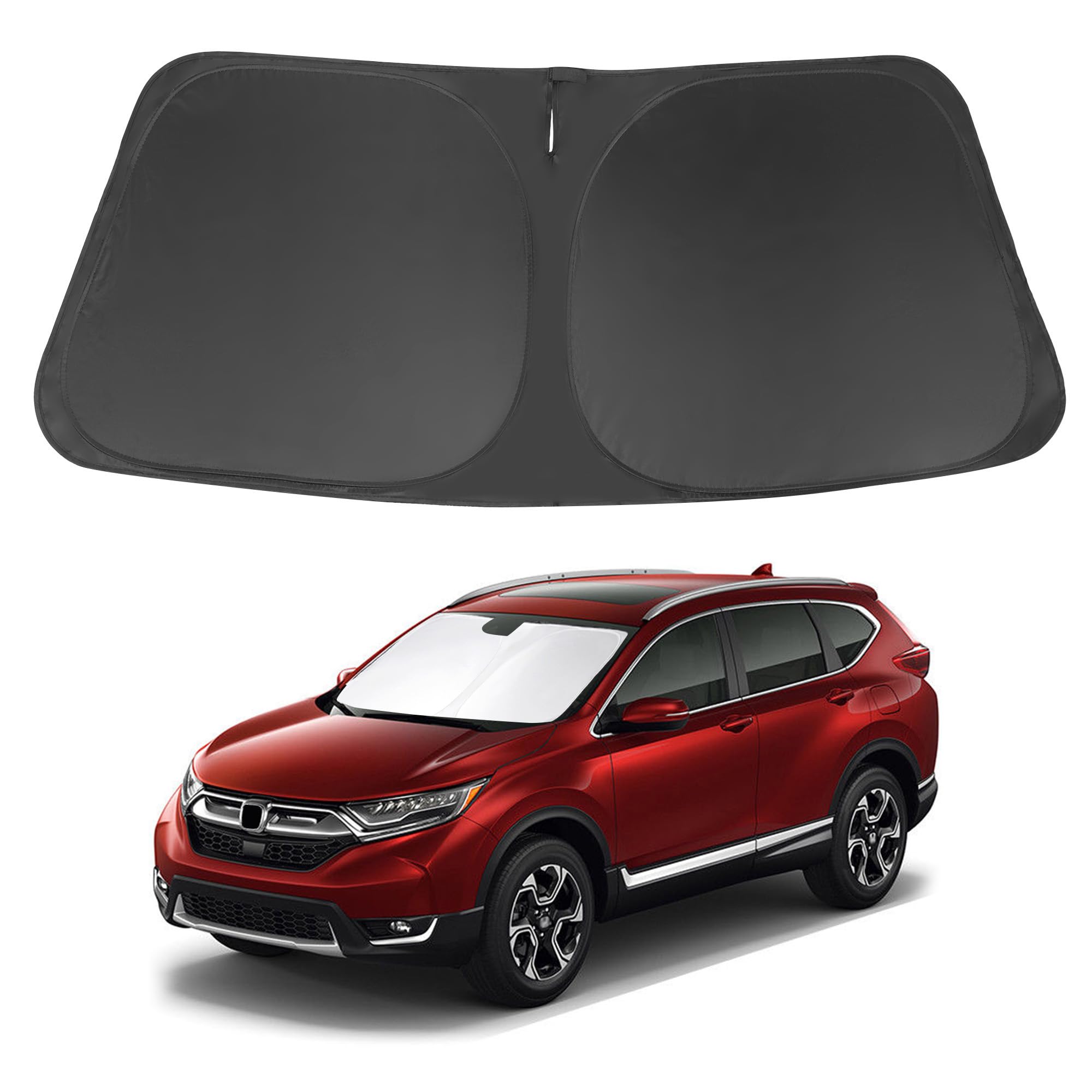 Windshield Sun Shade Compatible With 2017 2018 2019 2020 2021 2022 Honda Crv Cr-V Accessories Window Sunshade Sun Visor Protecto