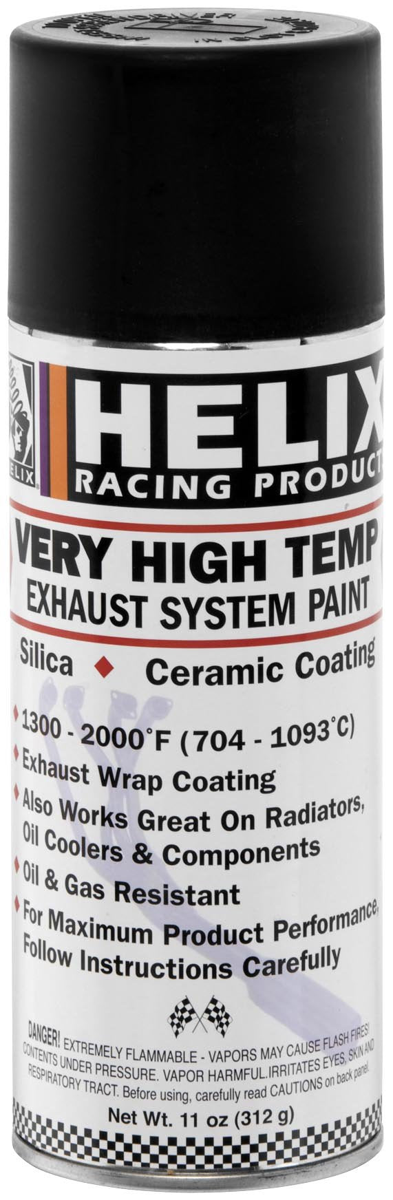 HELIX PAINT BLK HIGH TEMP 11OZ