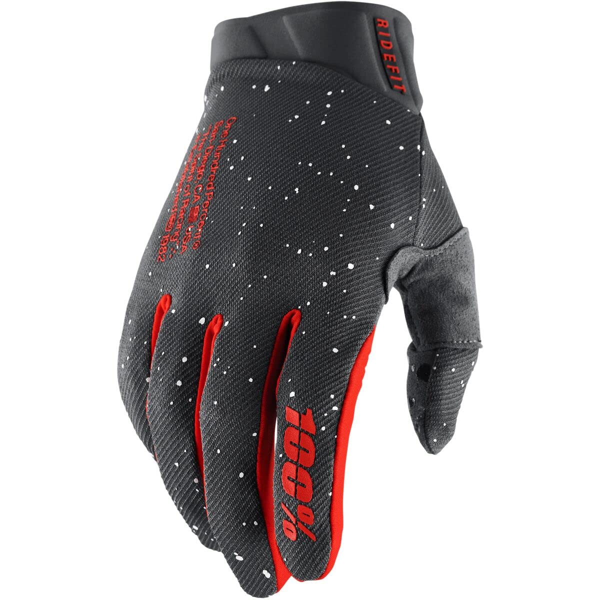 100% RIDEFIT Glove - Mars - SM