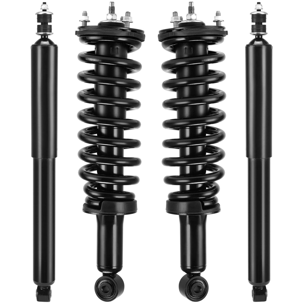 Autosaver88 Front & Rear Pair Complete Quick Struts Shocks Compatible With 2000-2006 Tundra