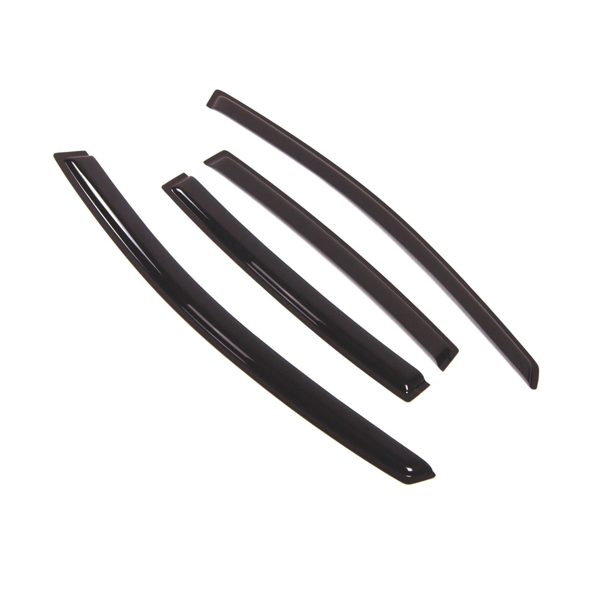 Tuningpros Outside Mount Window Vent Visors Rain Guards Compatible With Nissan Sentra 2007-2012 | Side Window Wind Deflectors Ra