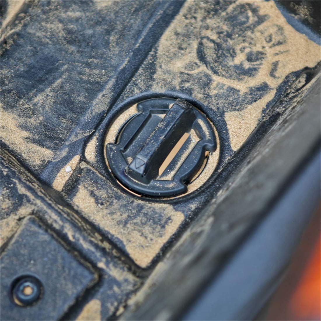 2 Pcs Floor Drain Plug Twist Trap Seal Compatible For 2014-2023 Polaris Rzr 1000 900 Xp Turbo General Accessories - Kiwi Master