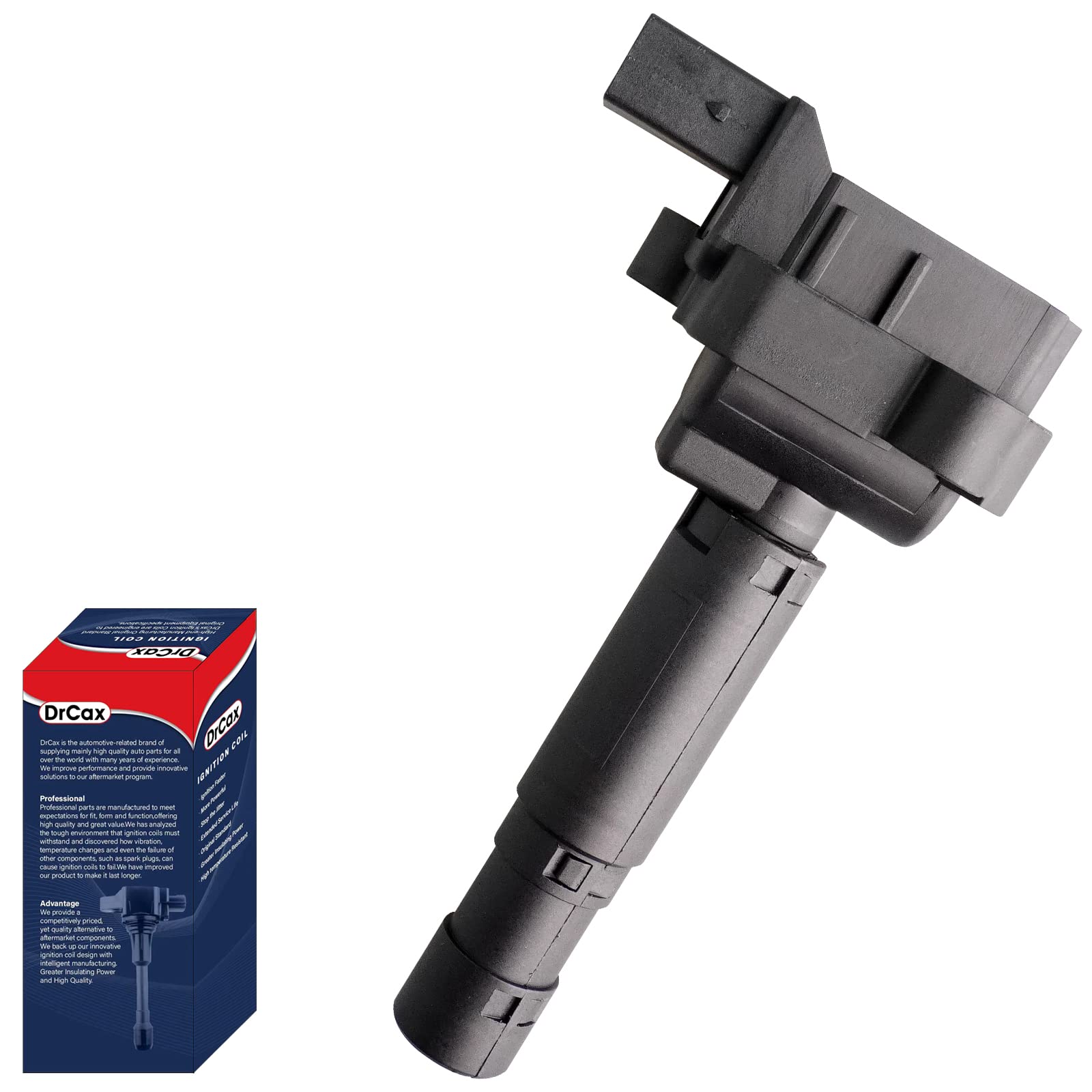 Drcax Oem Ignition Coil Uf658 Compatible With Mercedes Benz 2014 2015 C250 2012-2015 Slk250 Replaces Ic761 A0001502580-1.8L L4-1