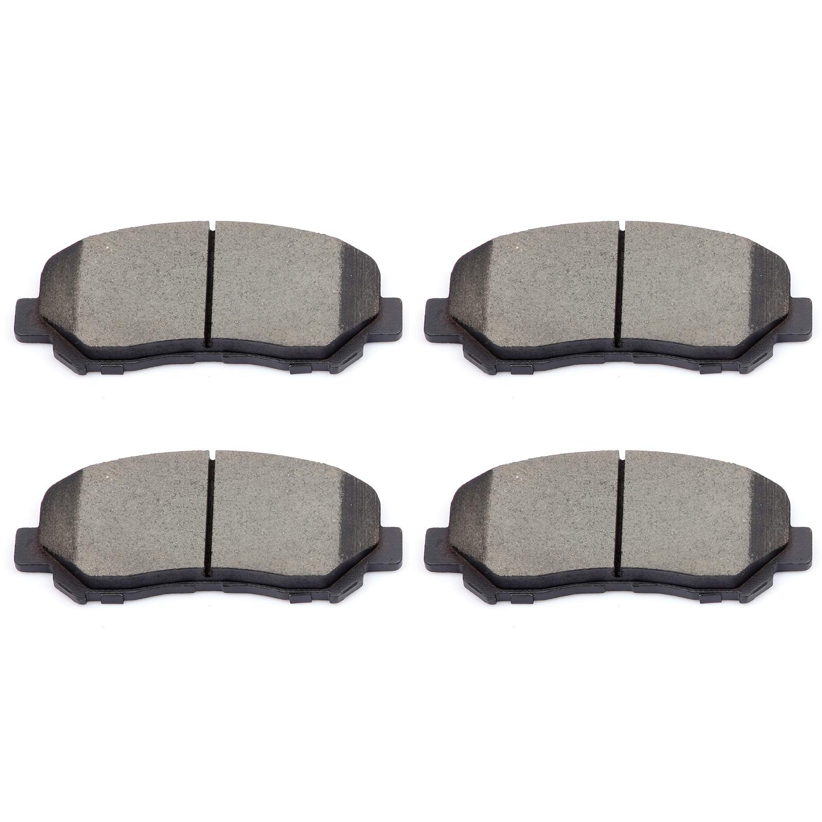 Cciyu D1623 Professional Ceramic Front Brake Pads Set Fit For 2015-2016 For Chrysler 200,2013-2016 For Dodge Dart