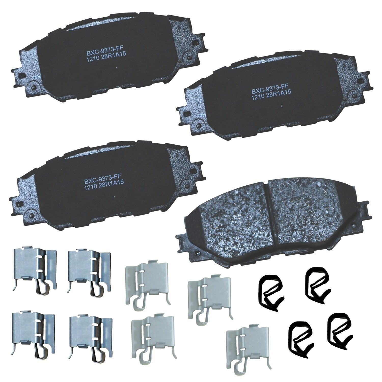 Bendix Premium Front Brake Pads For Lexus Hs250H 2012-2010/Pontiac Vibe 2010-2009/Scion Xb 2015-2008/Xd 2014-2008/Toyota Corolla