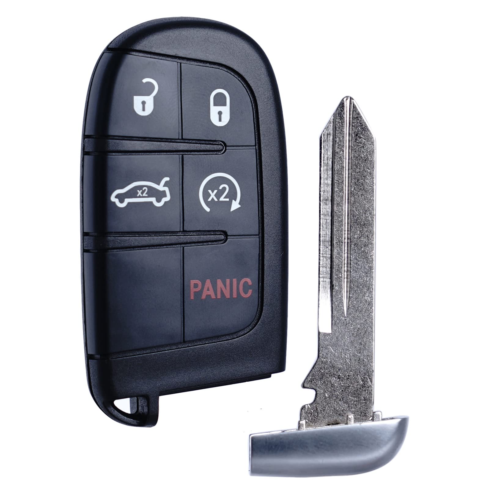 Key Fob Replacement Compatible for Chrysler 300 Dodge Charger 2011 2012 2013 2014 2015 2016 2017 2018 Challenger 2015-2018 Dart 