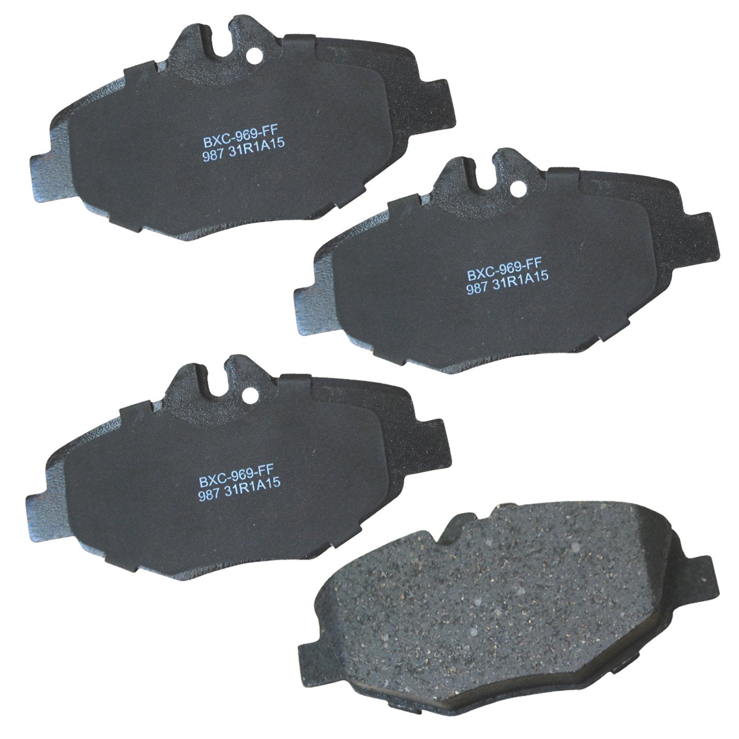 Bendix Premium Sbc987 Ceramic Front Brake Pads For Mercedes-Benz E280 2009-2008, E320 2009-2003, E350 2009-2006