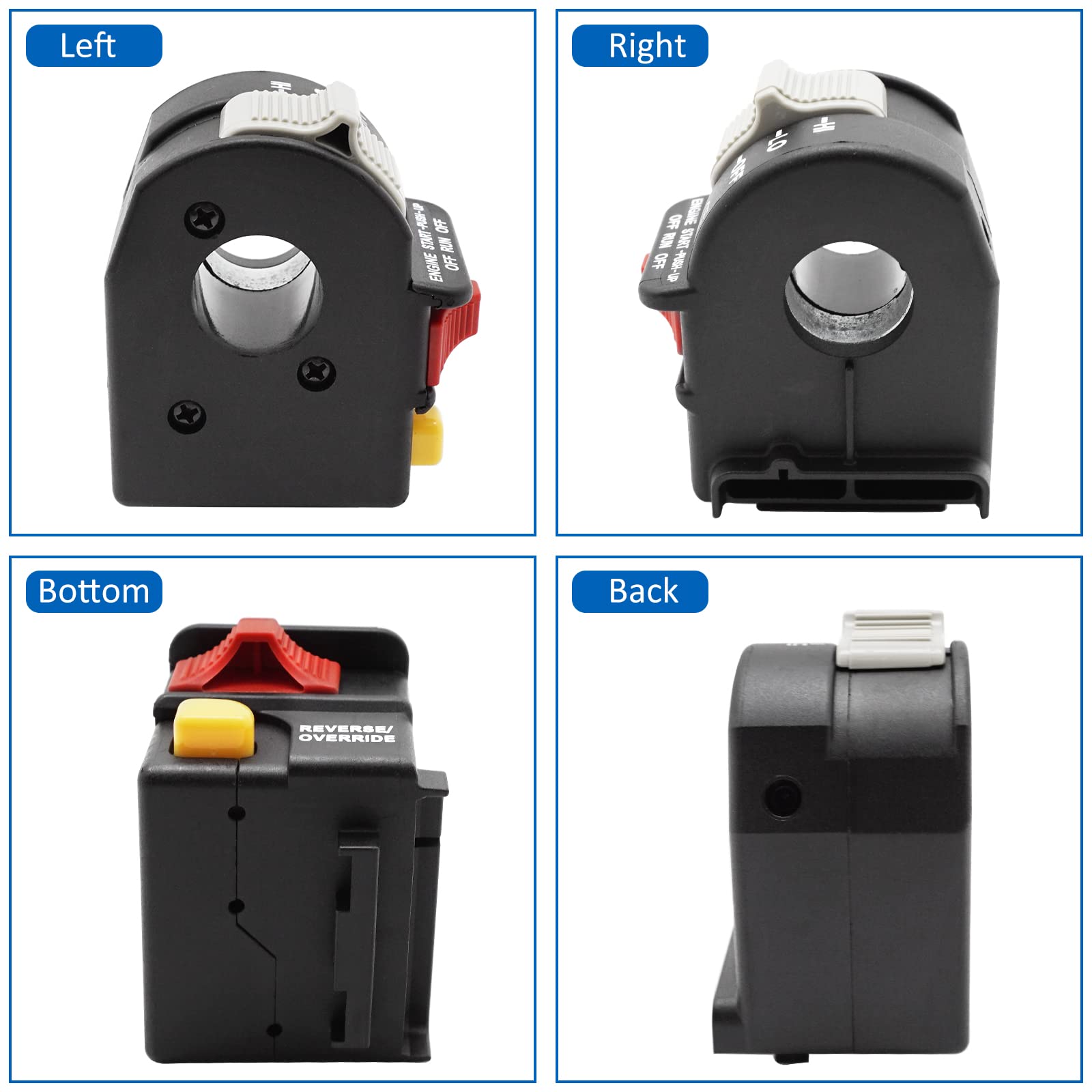 Left Handlebar Engine Start Off Headlight Hi Lo Off Switch For Polaris Sportsman Scrambler Magnum Trail Blazer Trail Boss Xpedit