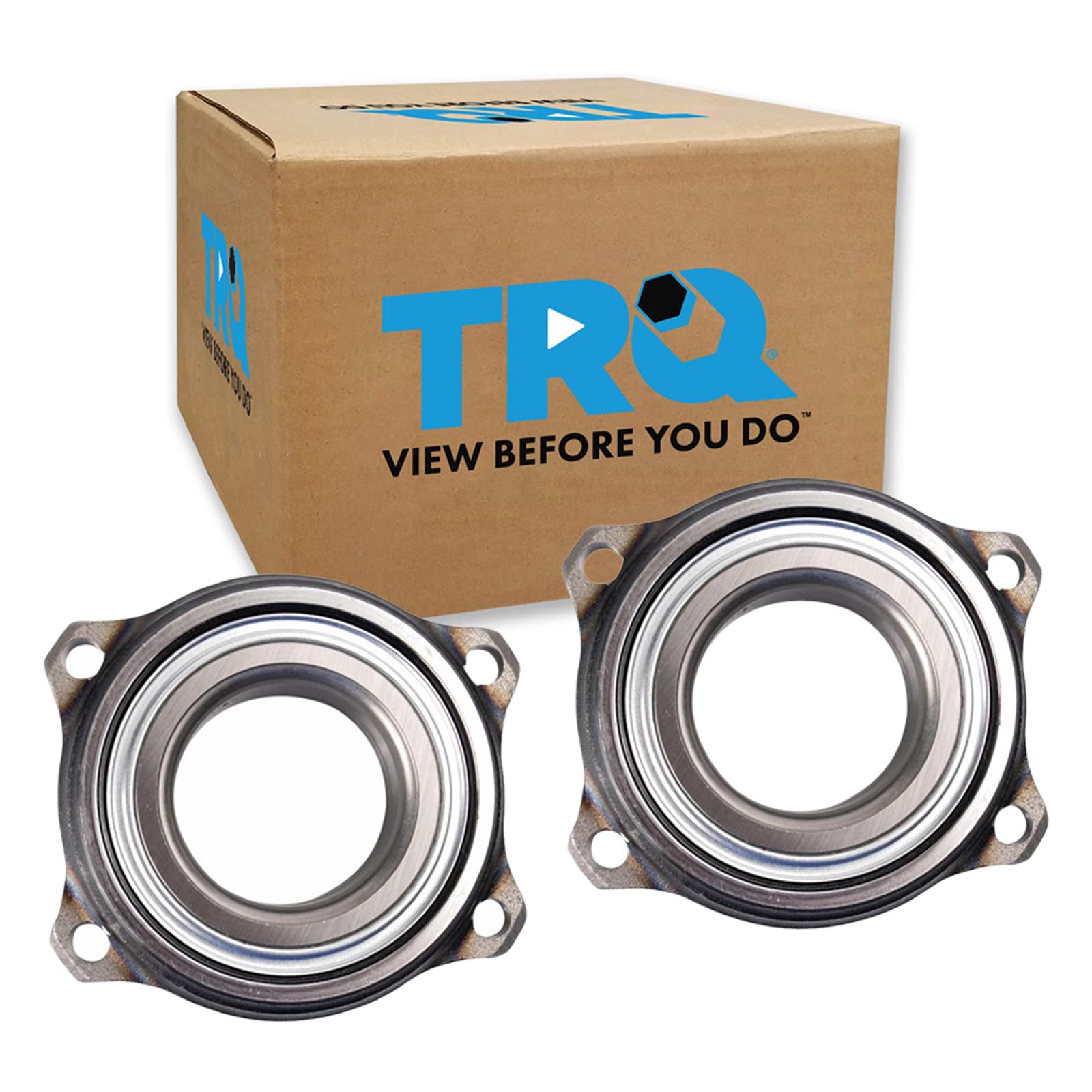 Trq Rear Wheel Hub Bearings Assembly Set Compatible With 2015-2020 Mercedes-Benz C300 2016-2018 C350E 2015 C400 2017-2020 C43 Am