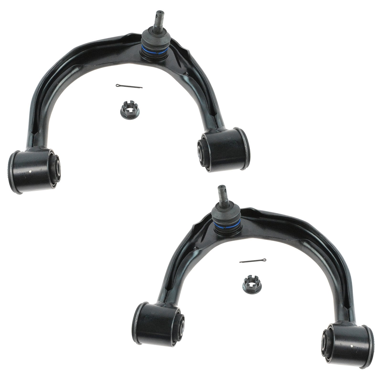 Trq Front Upper Control Arm With Ball Joint Set Driver & Passenger Side Upper Compatible With 2005-2022 Toyota Tacoma
