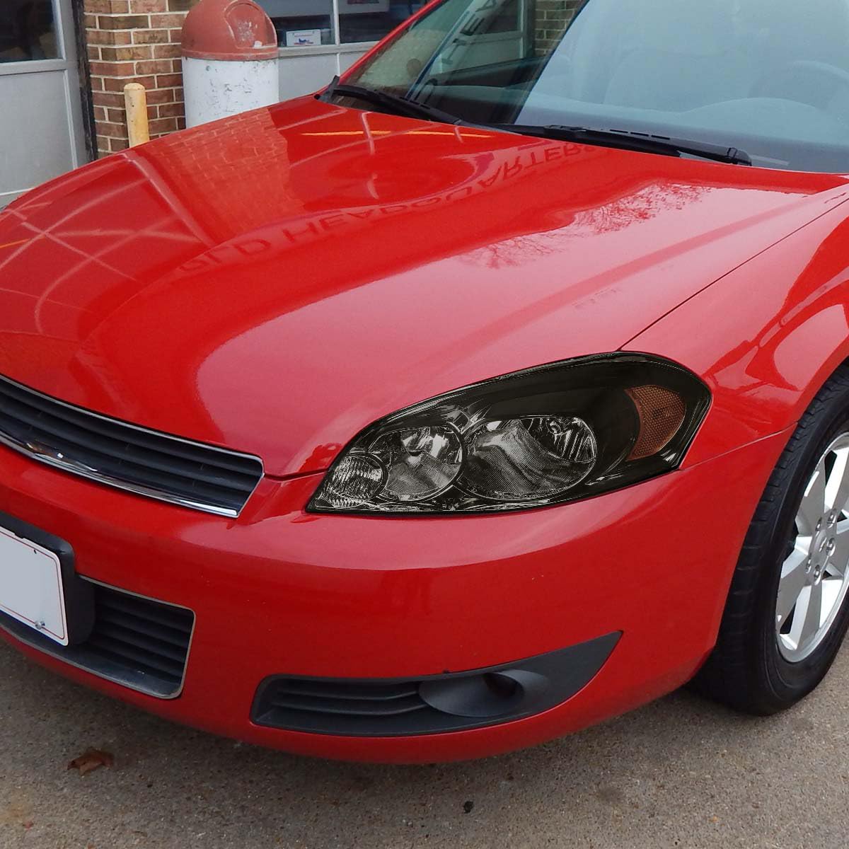 Dna Motoring Hl-Oh-Ci06-Sm-Am Smoke Lens Amber Headlights Compatible With 06-13 Impala