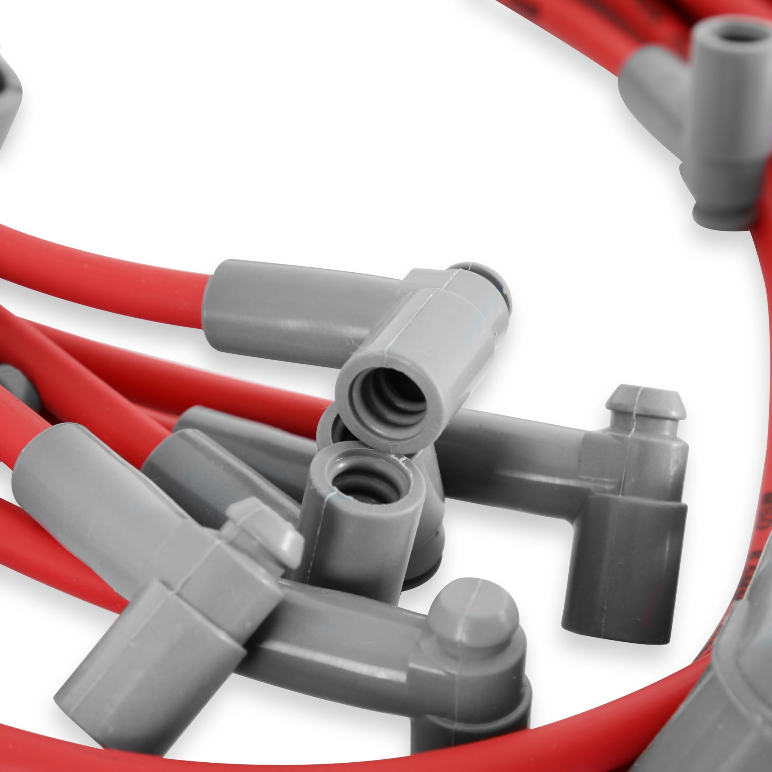 Msd 35659 Super Conductor Spark Plug Wire Set, Red