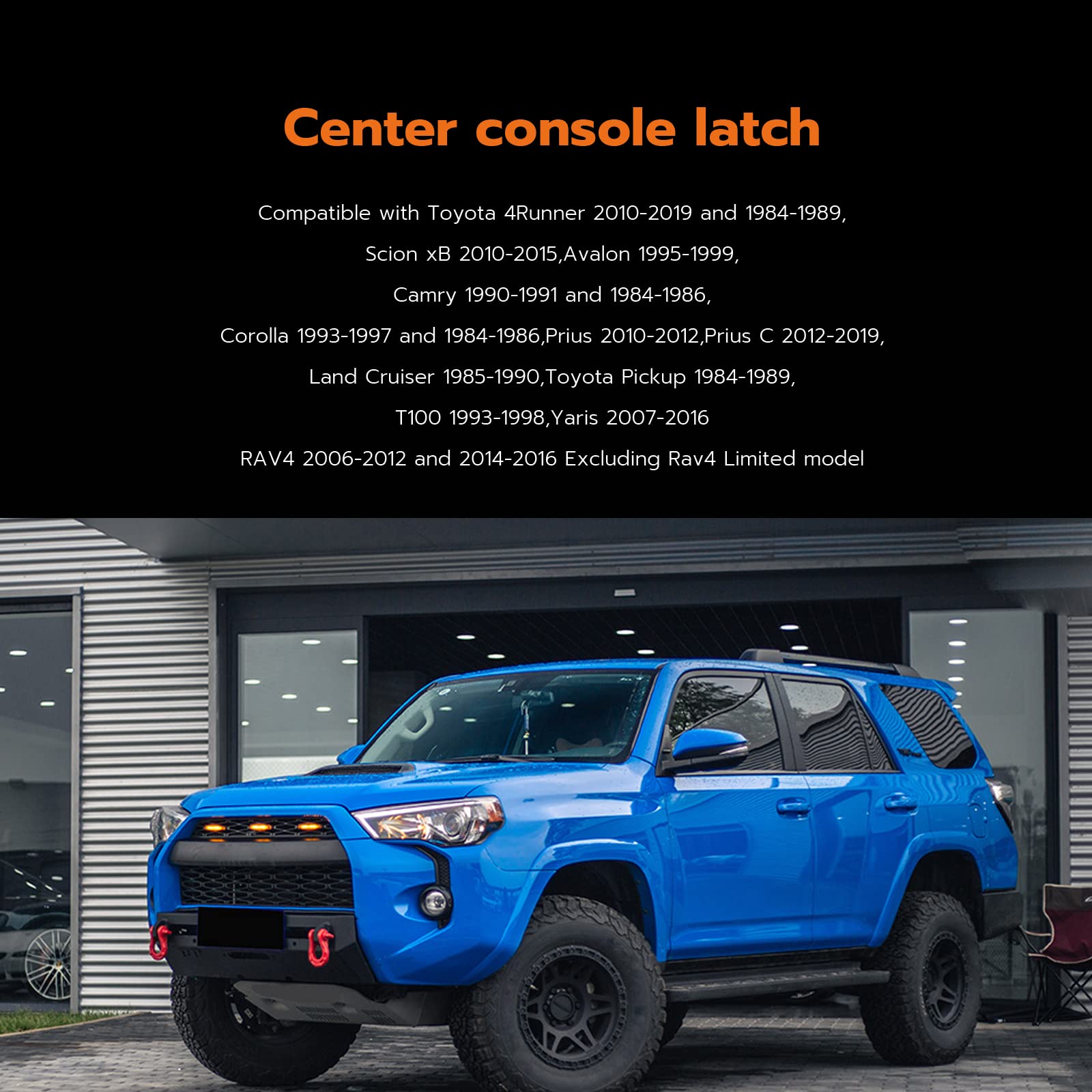 Replacement For Toyota 4Runner Center Console Latch, Center Console Lid Lock 58908-12080 Compatible With Toyota 4Runner 2010-201