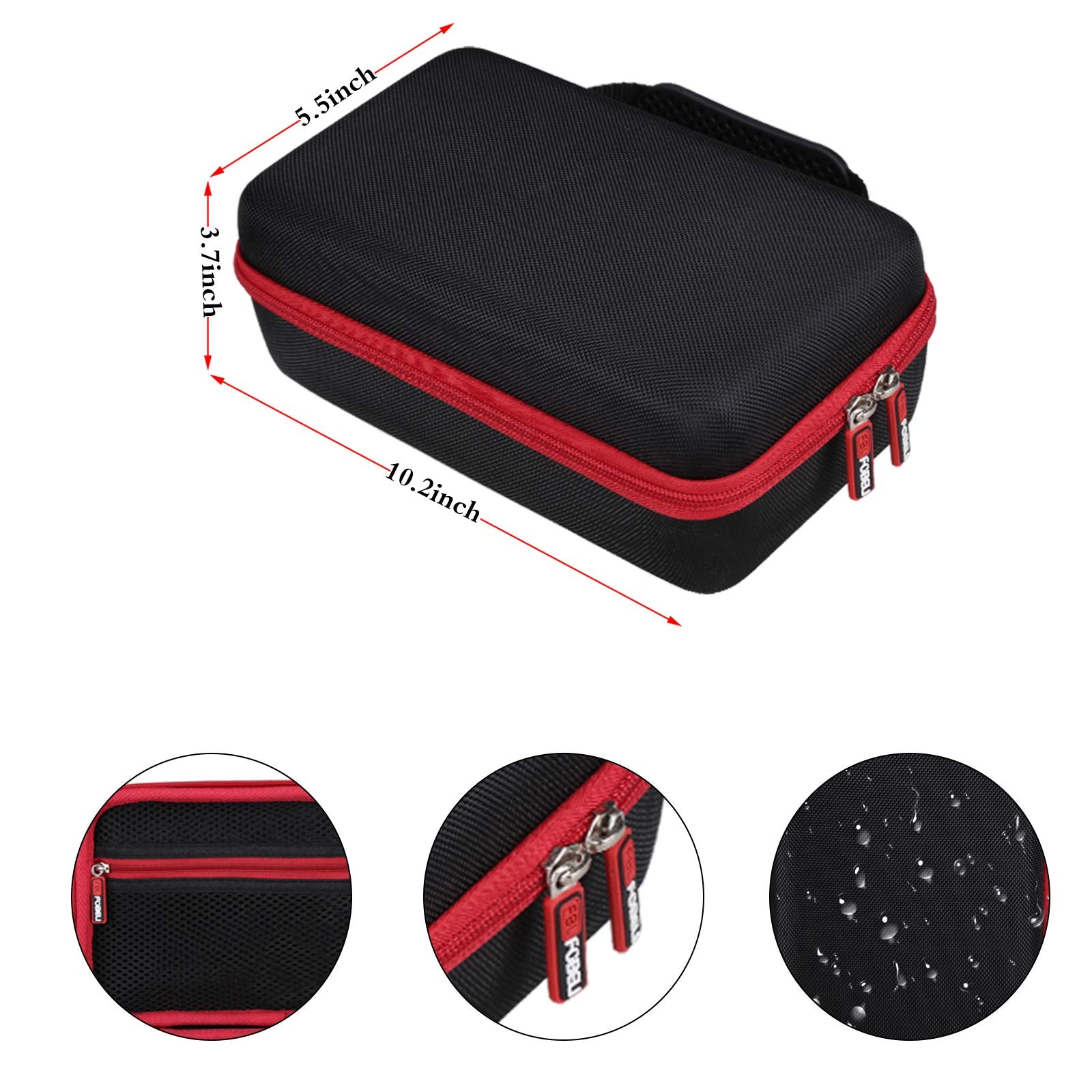 Fblfobeli Hard Travel Case Compatible With Noco Genius10, 10-Amp Fully-Automatic Smart Battery Charger (Case Only)