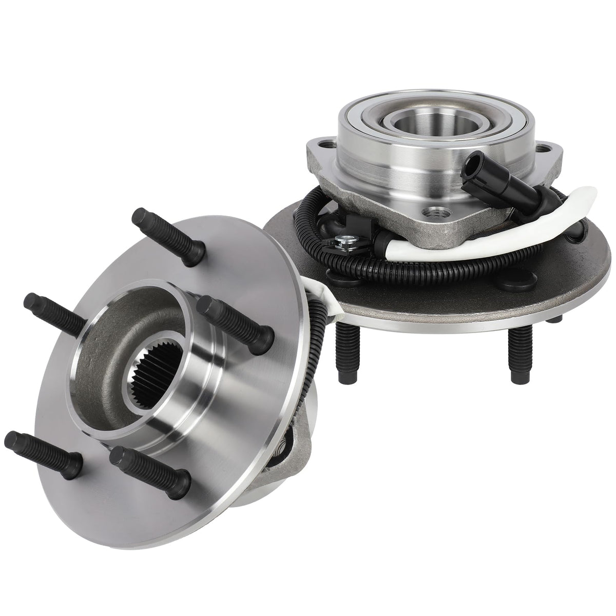 ECCPP Replacement for Wheel Bearing and Hub Assembly For Ford F-150 199719981999 2000 Wheel Hubs 5 Lugs W/ABS 515010x2