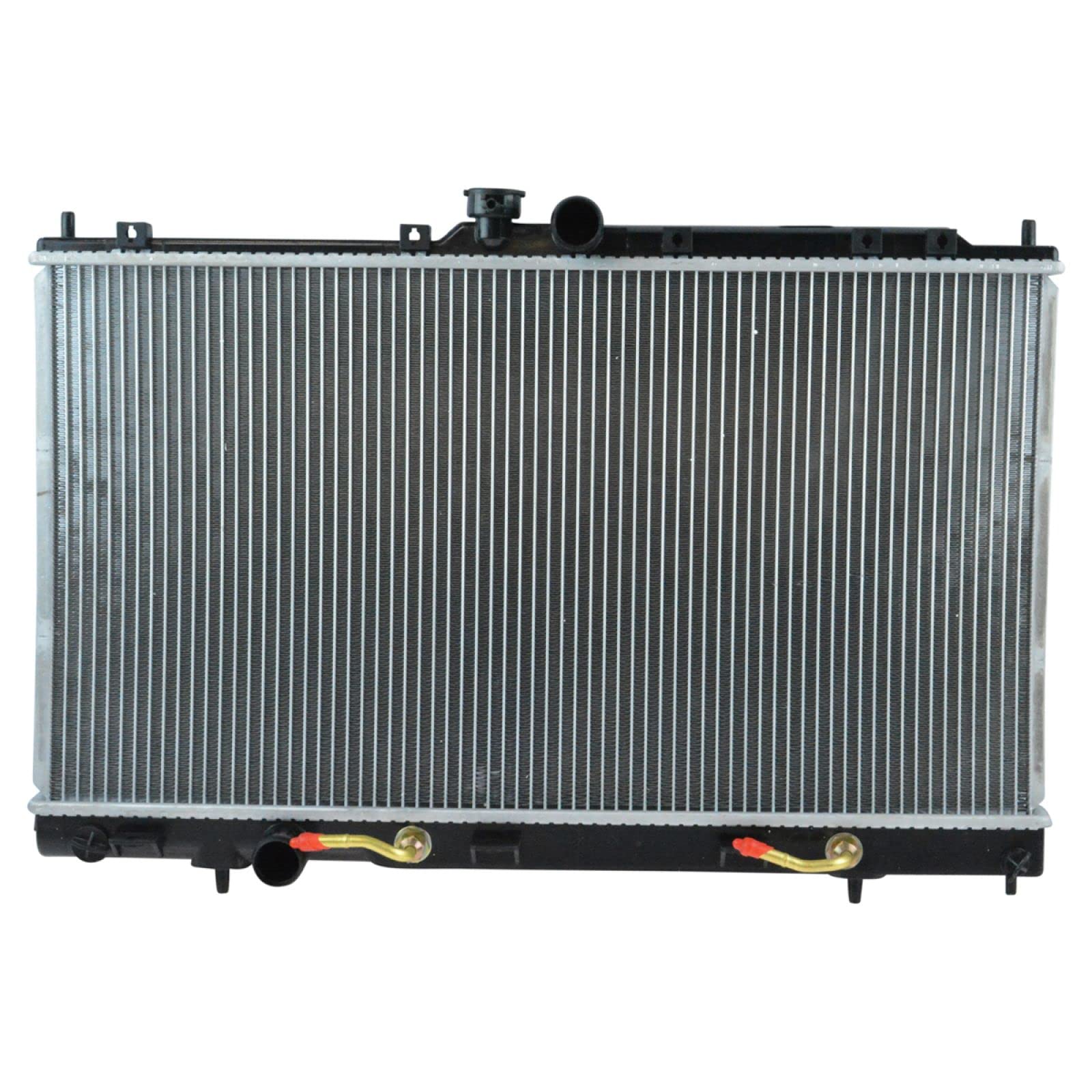 Trq Radiator Assembly Aluminum Core Compatible With 02-07 Mitsubishi Lancer Cu2448 Mi3010194