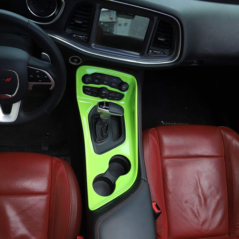 Voodonala Gear Shift Shifter Panel Shift Lever Panel Transmission Gear Selector Gearstick Panel Cover Trim Fit For 2015-2024 Dod