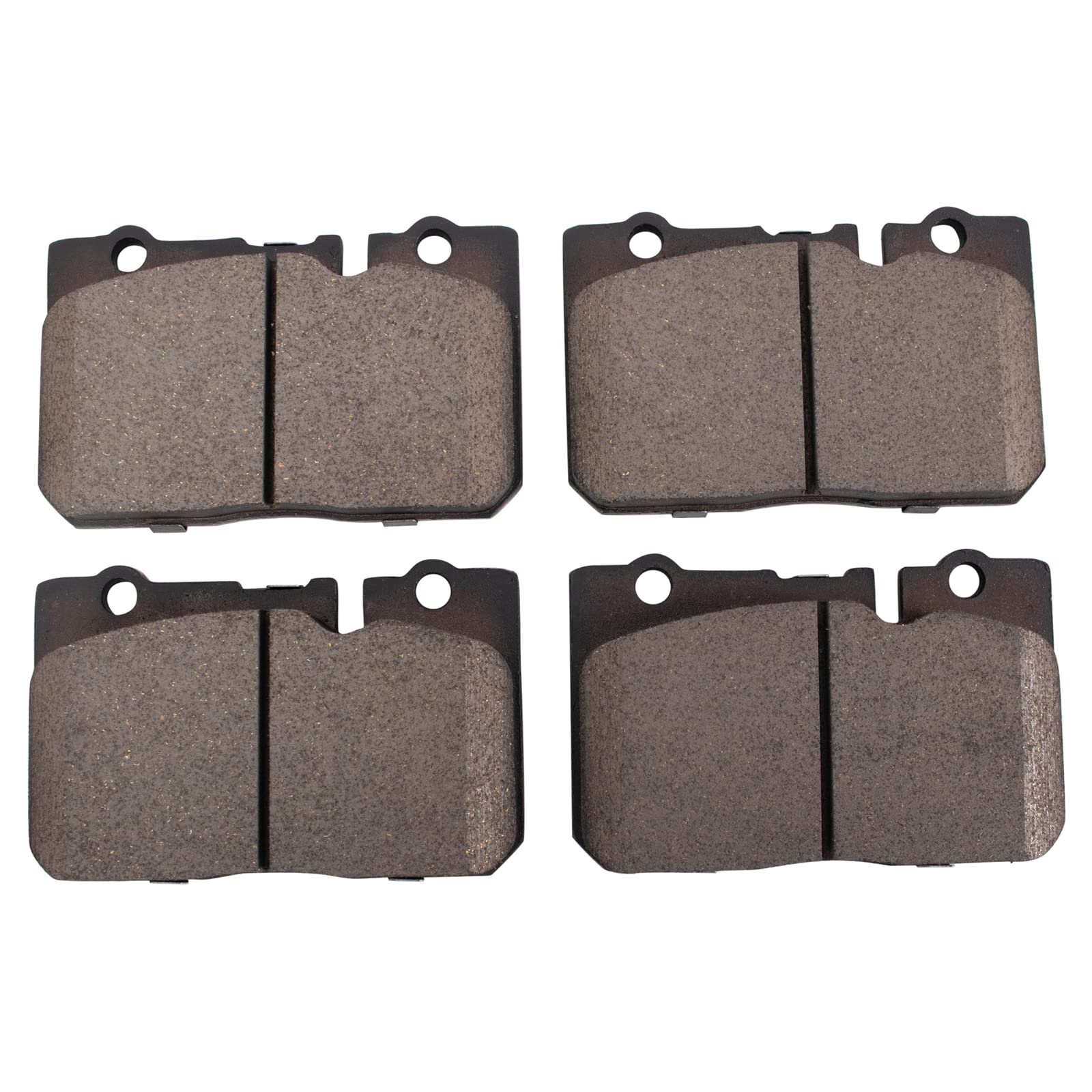 TRQ Front Brake Pads Ceramic Compatible with 1995-2000 Lexus LS400