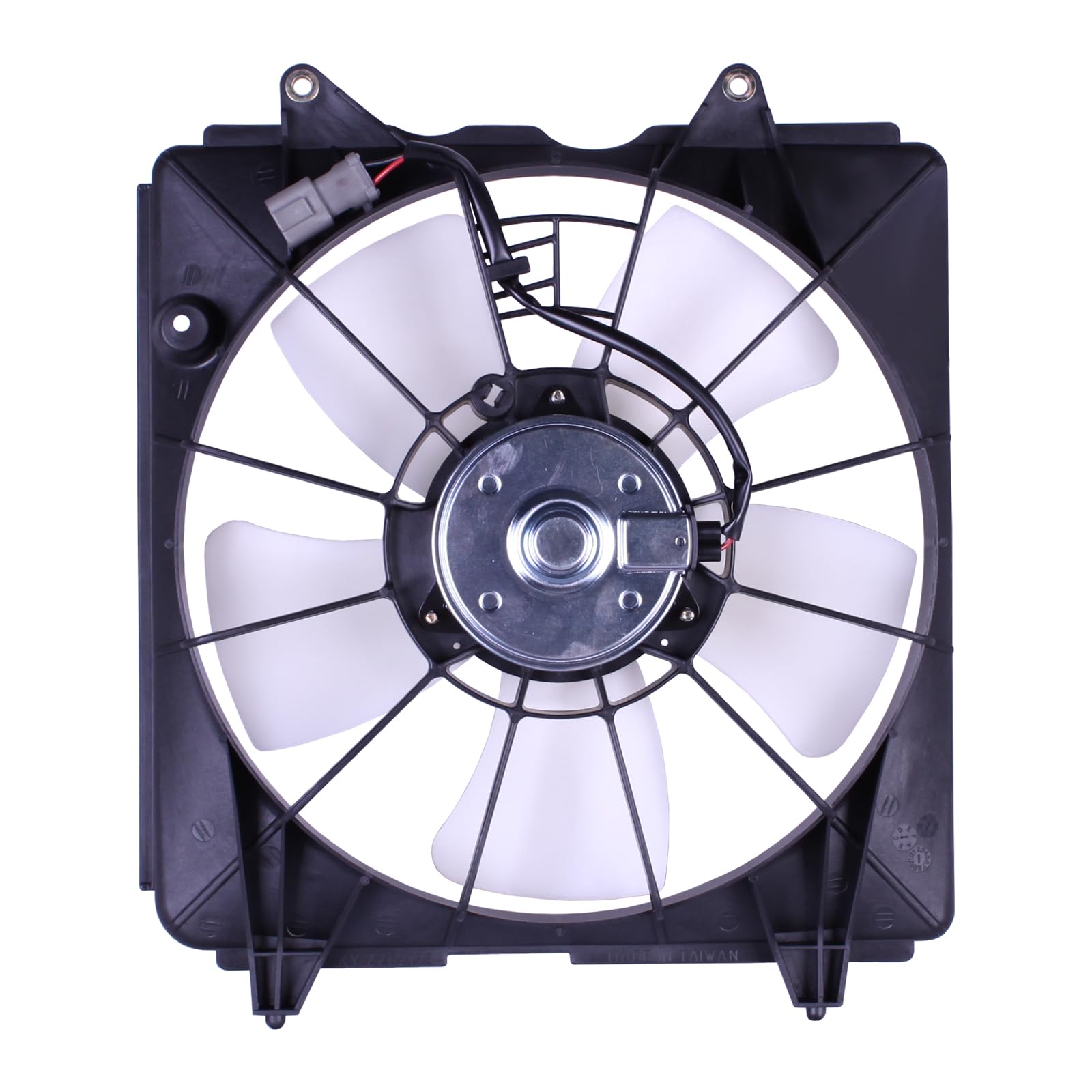 TYG Upgraded Cooling Fan Assembly for 2006-2011 Honda Civic Sedan/Coupe 1.8L M/T | Racing-Level OE Replacement Engine Radiator f