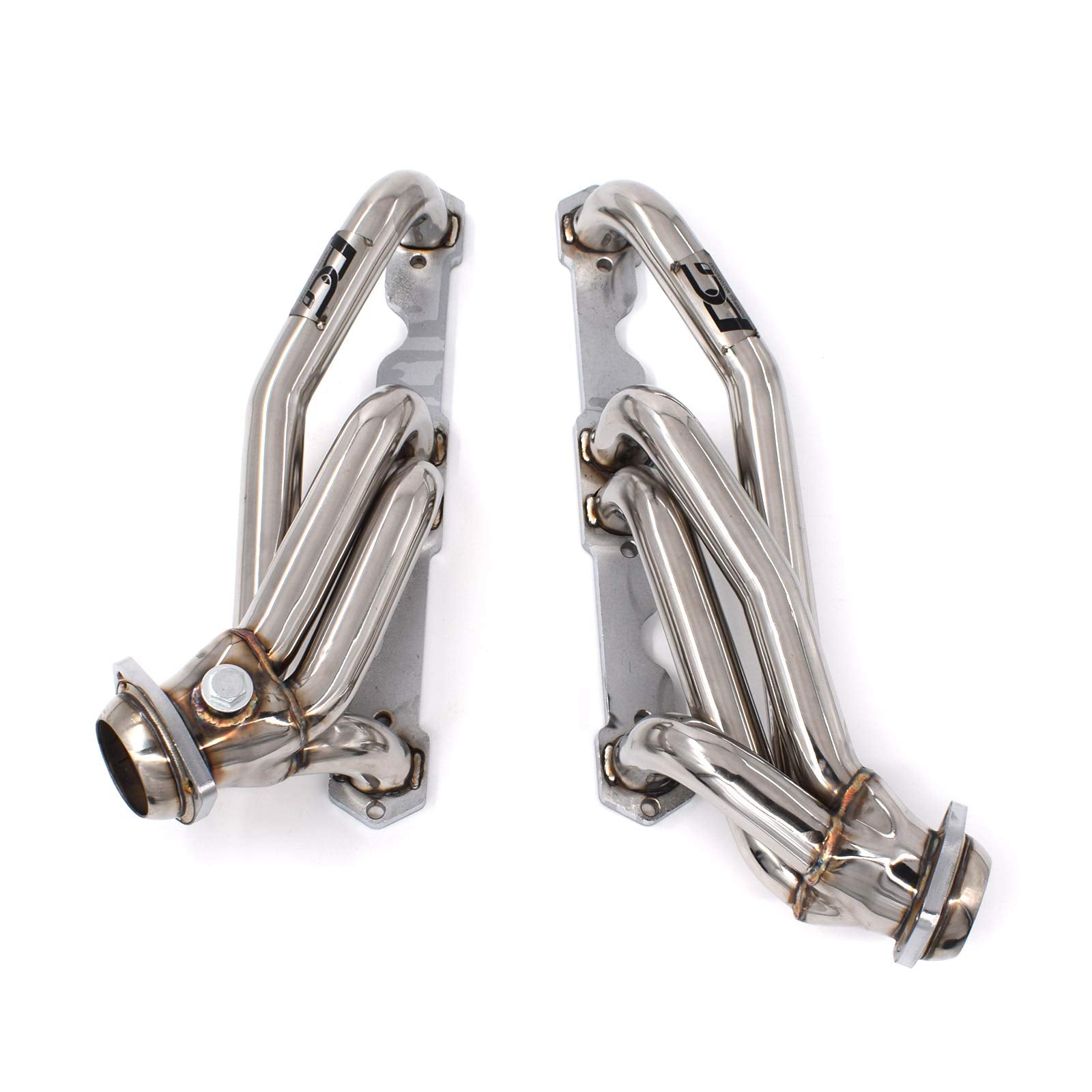Exhaust Headers 1-1/2 in. 304 Stainless Steel Polished Finish for 88-95 C1500 C2500 K1500 K2500 Silverado Sierra 92-95 Suburban 