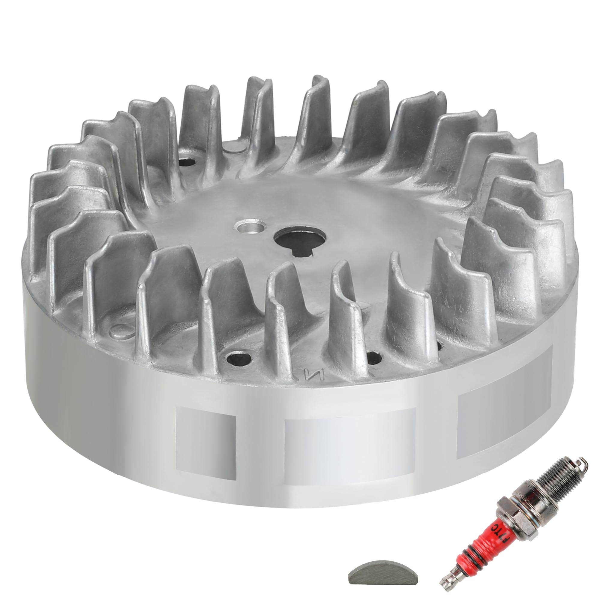 Yoxufa Aluminum Flywheel 10Krpm For Non Hemi Predator 212Cc 224Cc 196Cc 200Cc 208Cc Coleman Ct200U Bt200X Massimo Warrior Mb200 